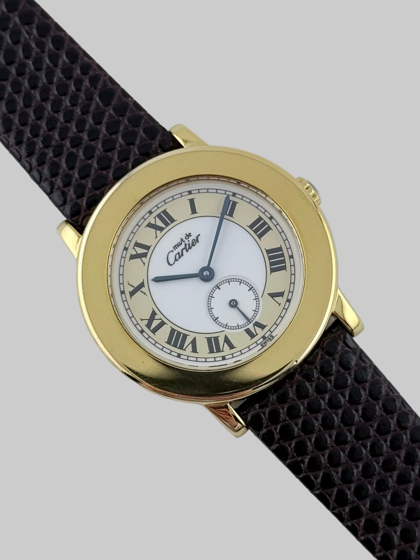 Cartier Must De Cartier Ronde - Quartz - Sub-seconds dial - 1800-1