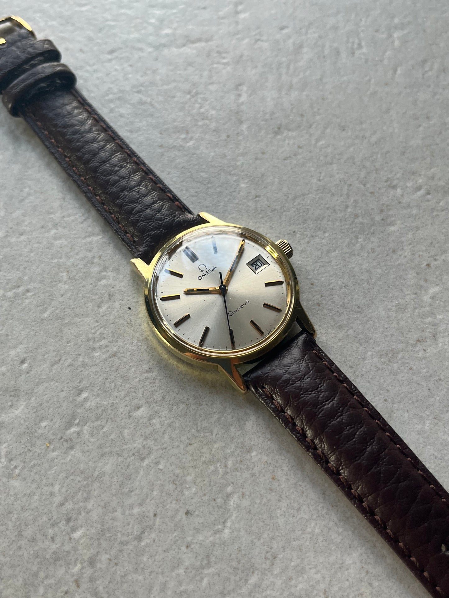 Omega Geneve Manual Date 136.0098