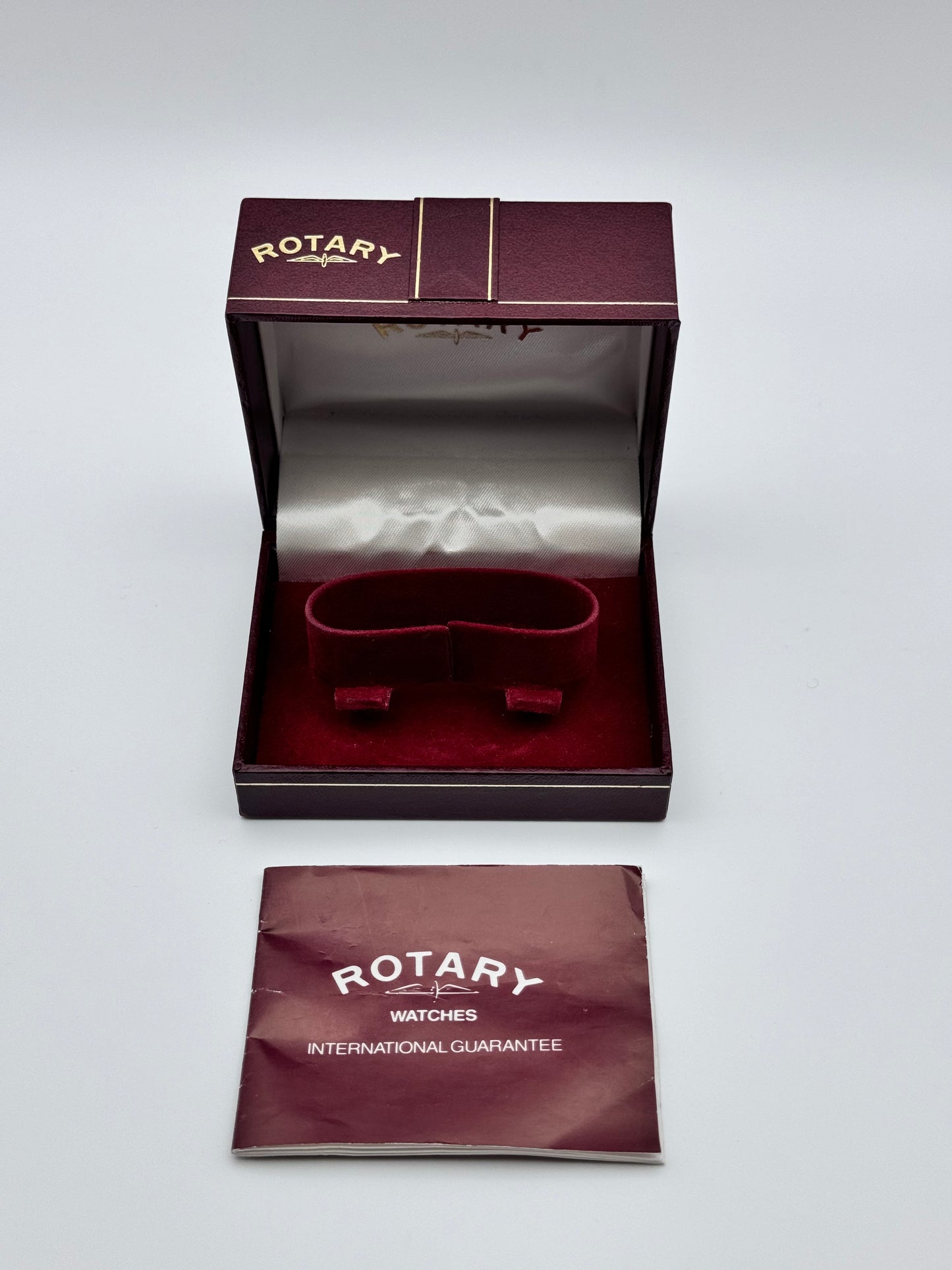 Rotary Statesman Quartz Date - Original Box