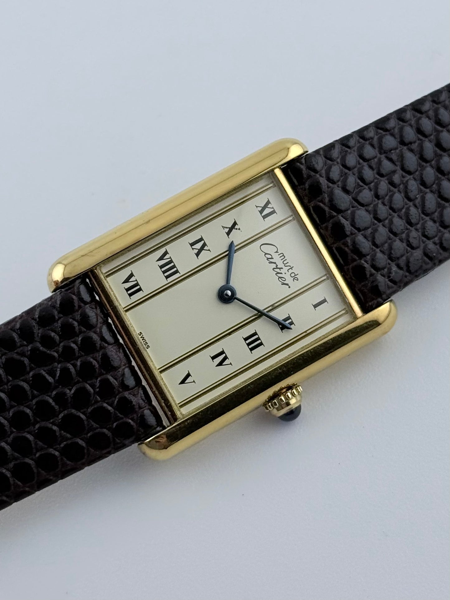 Cartier Must De Tank Quartz - 590005 - Art Deco Dial