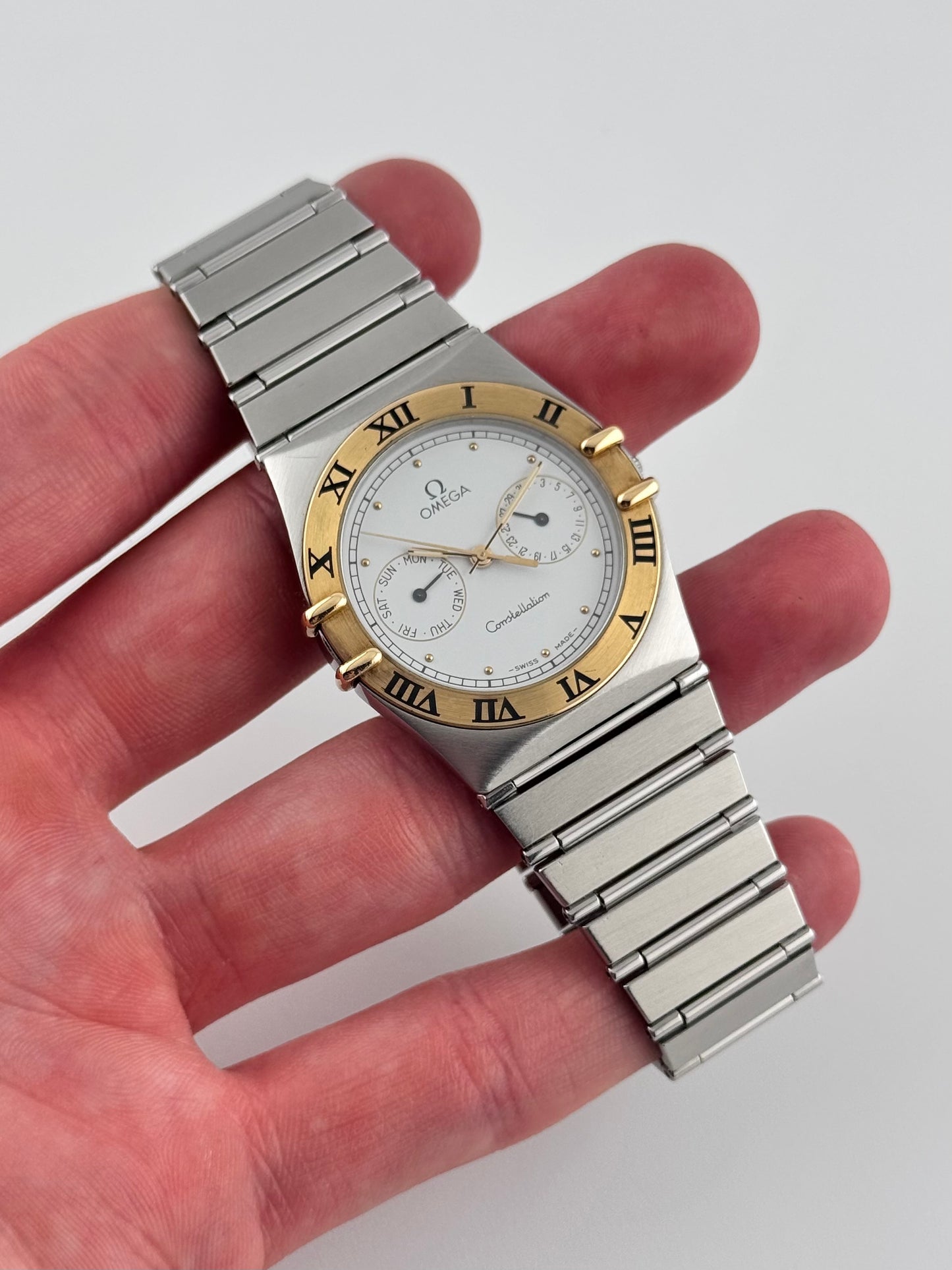 Omega Constellation Quartz Day Date 396.1070.1