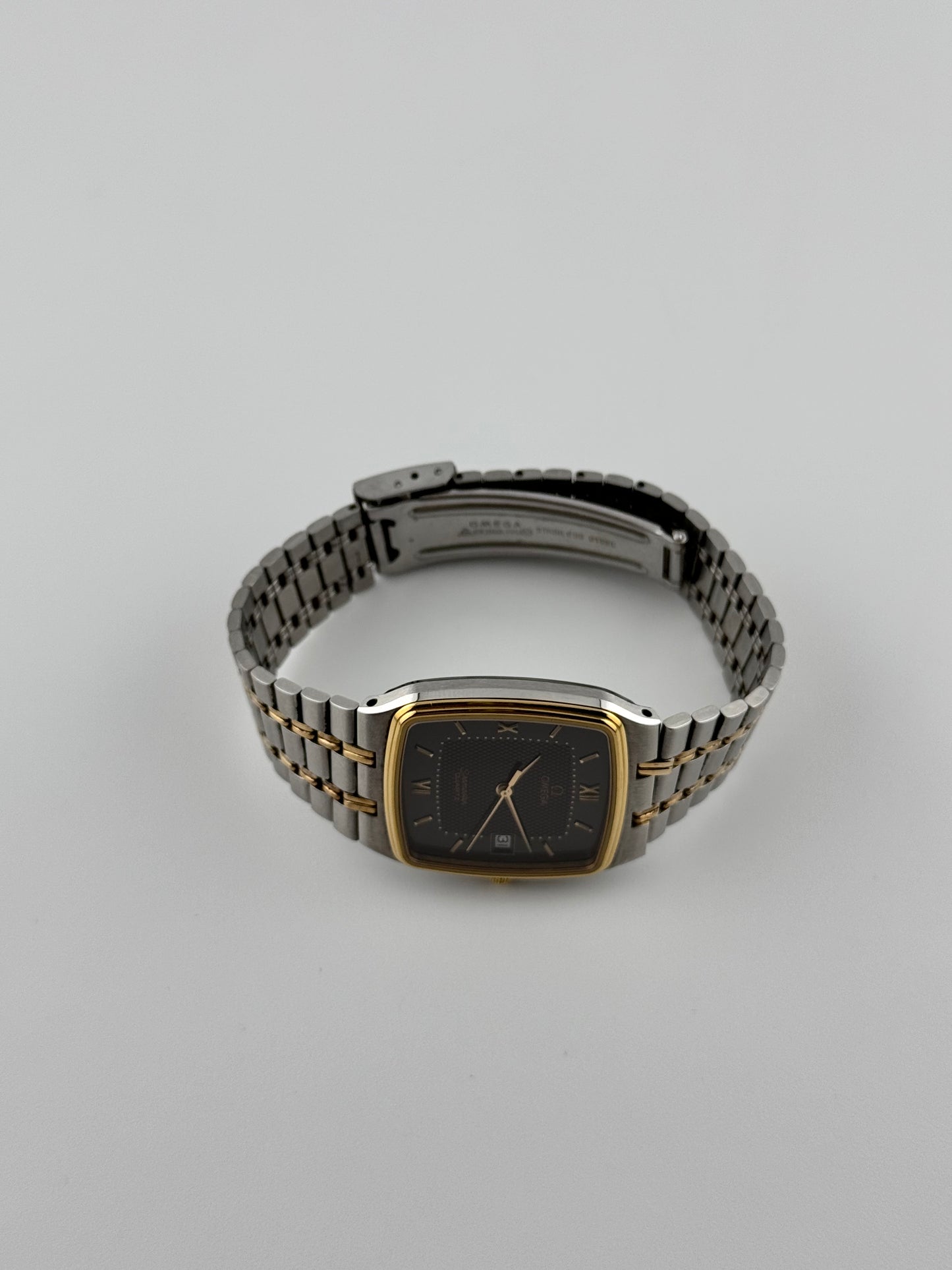 Omega Seamaster Quartz Date 196.0241 - Original Bracelet - Rare Dial