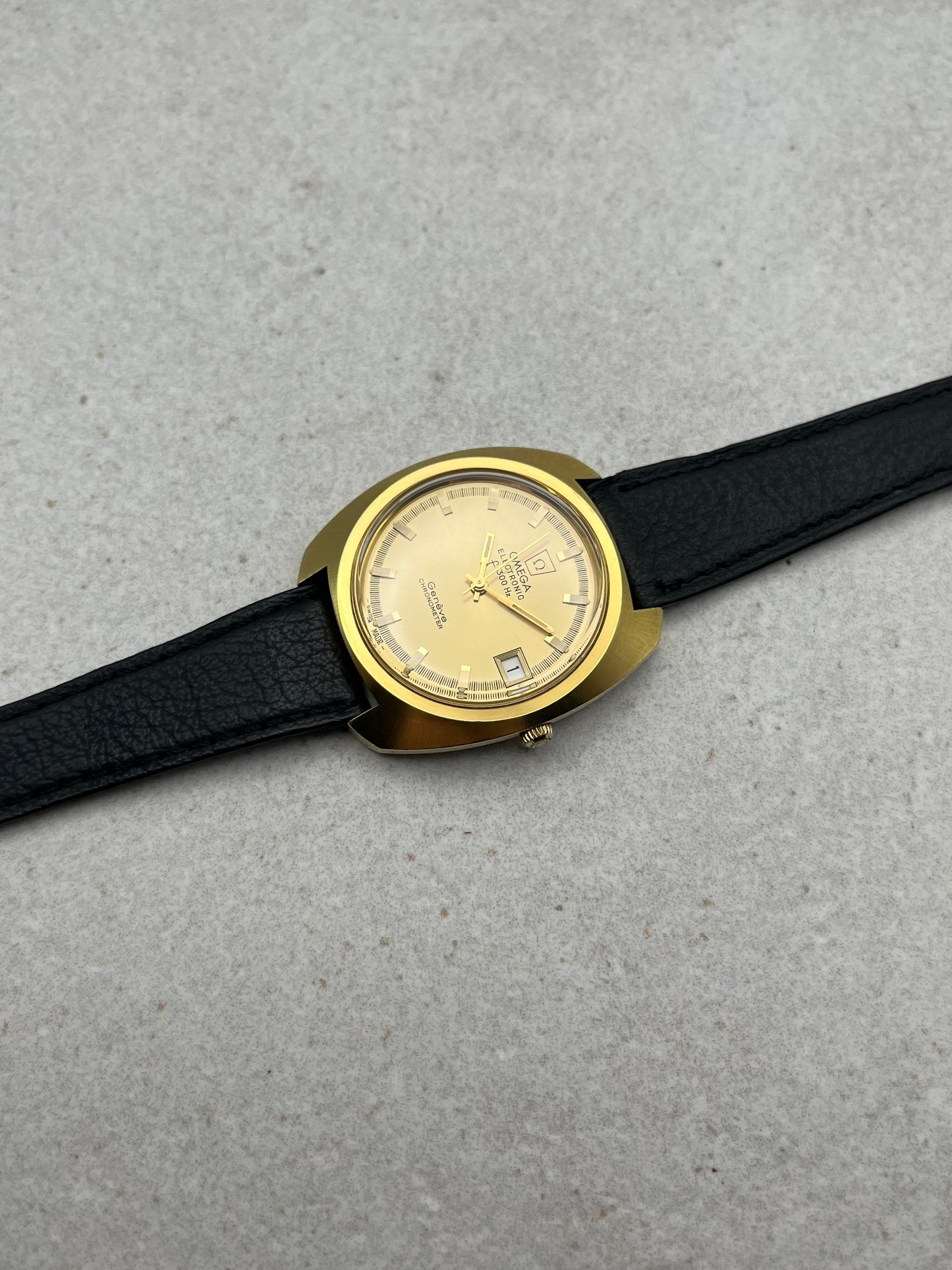 Omega Geneve Chronometer Electronic F300HZ 198.031