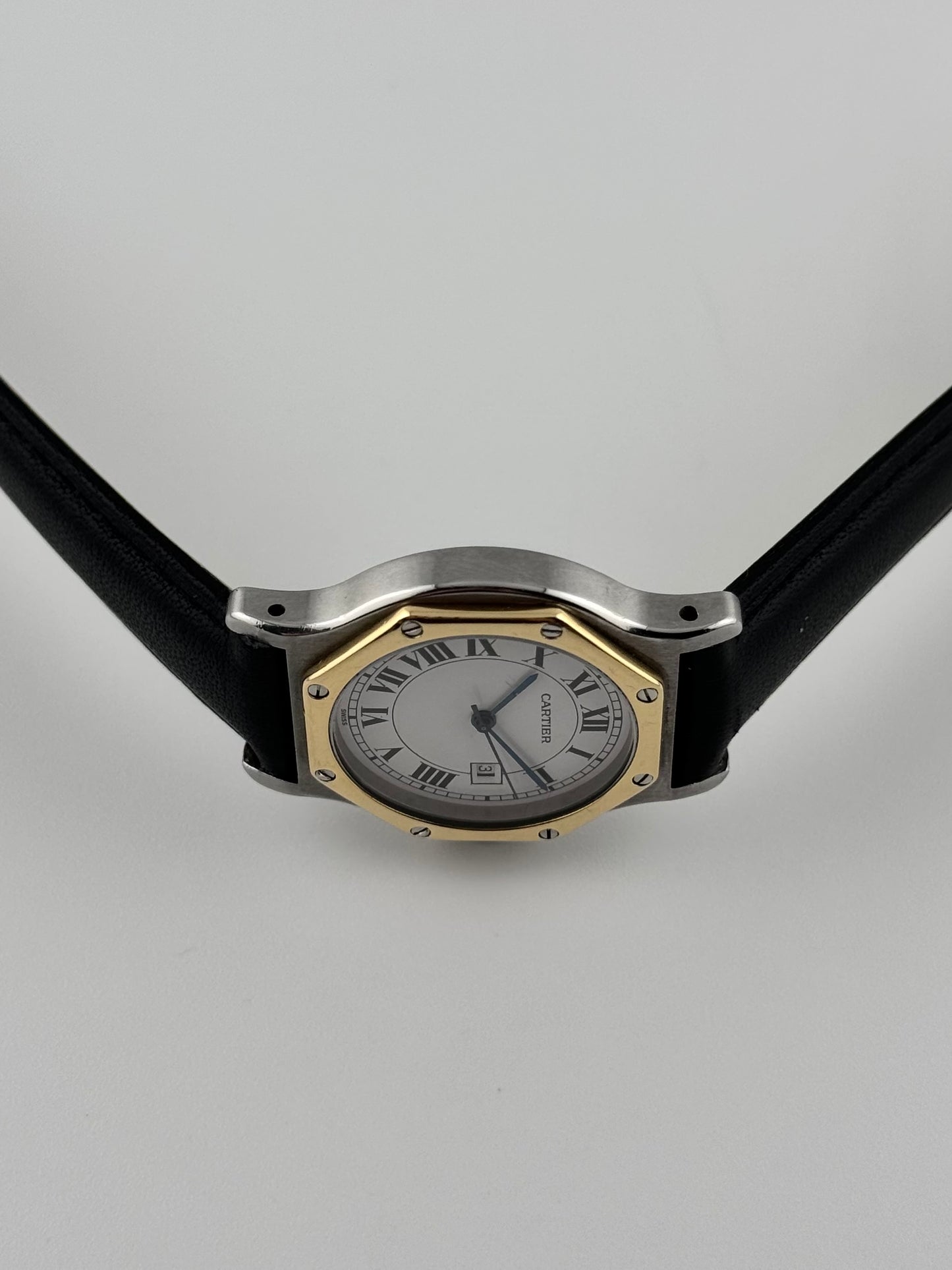 Cartier Santos Octagon Automatic Date - 2966