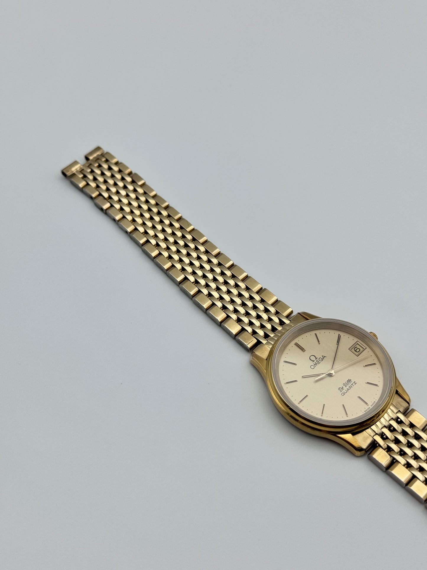 Omega De Ville Quartz Date 196.0164 - Original Bracelet