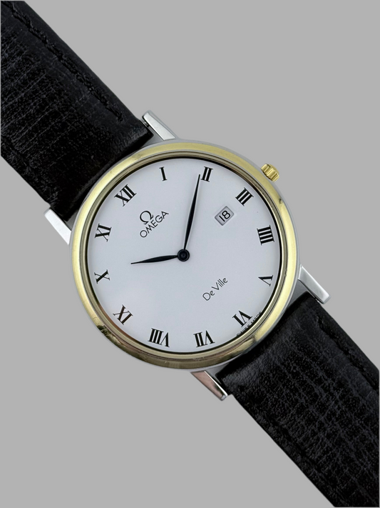 Omega De Ville Quartz Date - 196.2379 - Box and Papers