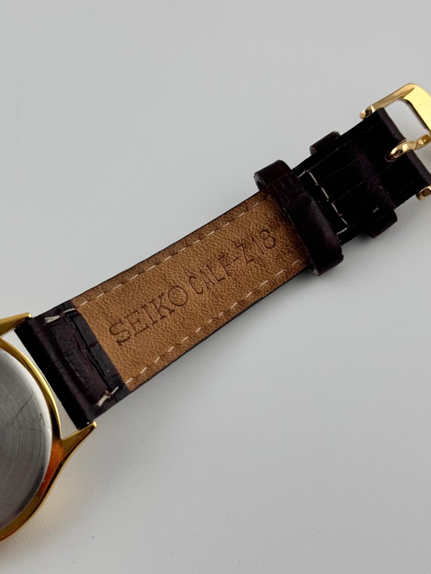 Seiko Quartz Day-Date 7N43-8A90 - Sunburst Dial