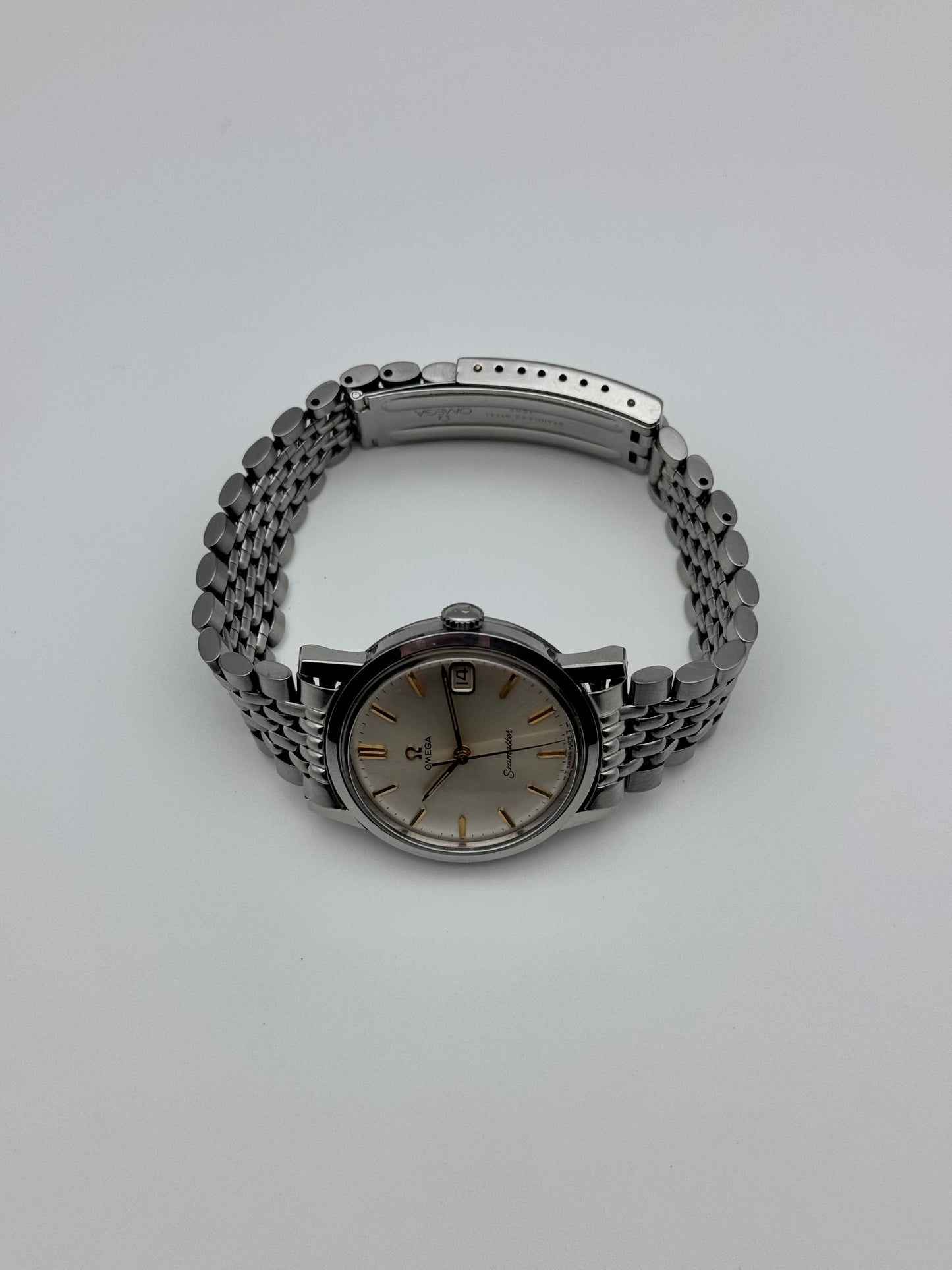 Omega Seamaster Manual Wind 136.005 - Beads of Rice bracelet