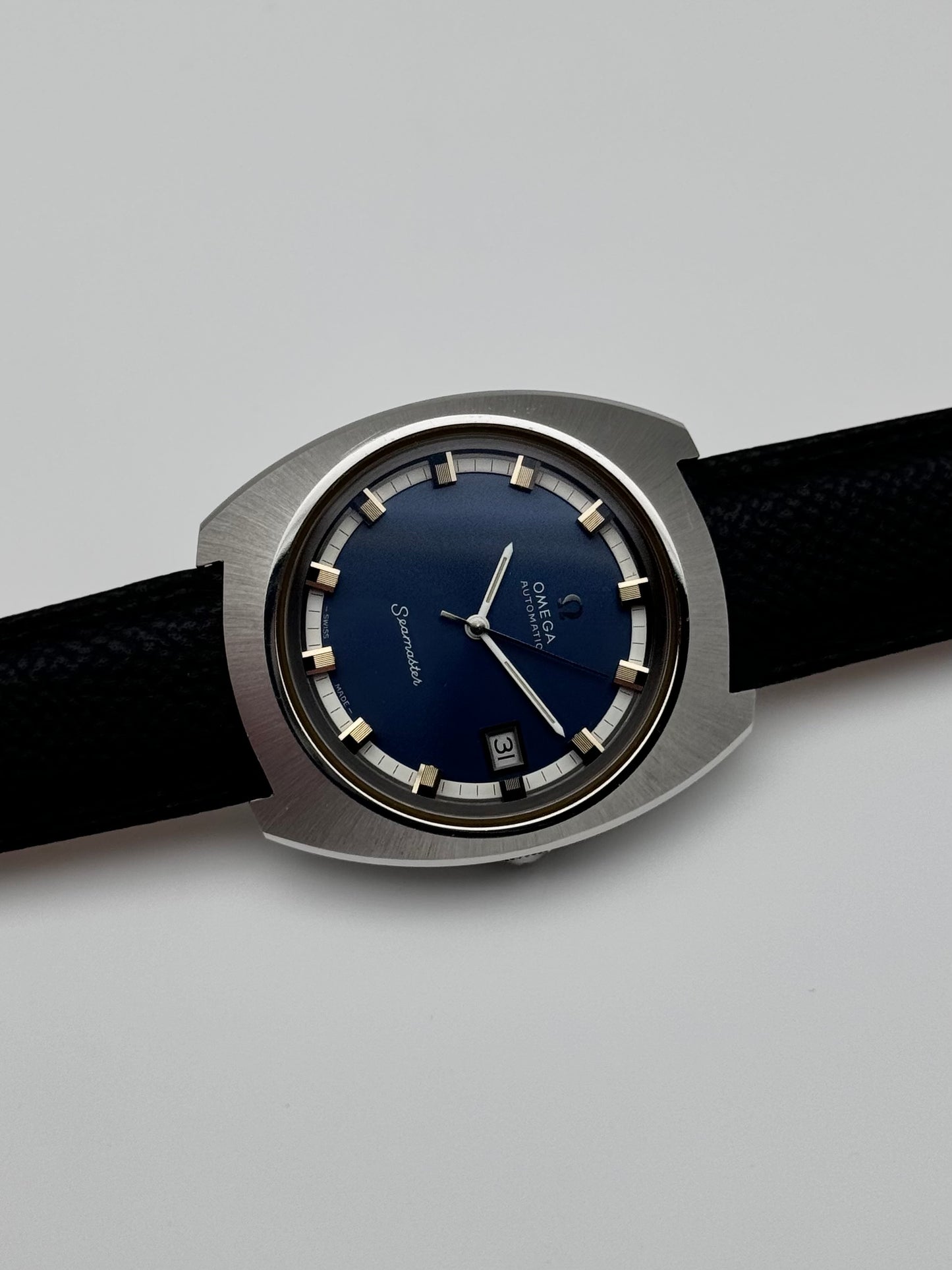 Omega Seamaster Automatic Jumbo - Rare Blue Dial - Near New Old Stock - 166.110
