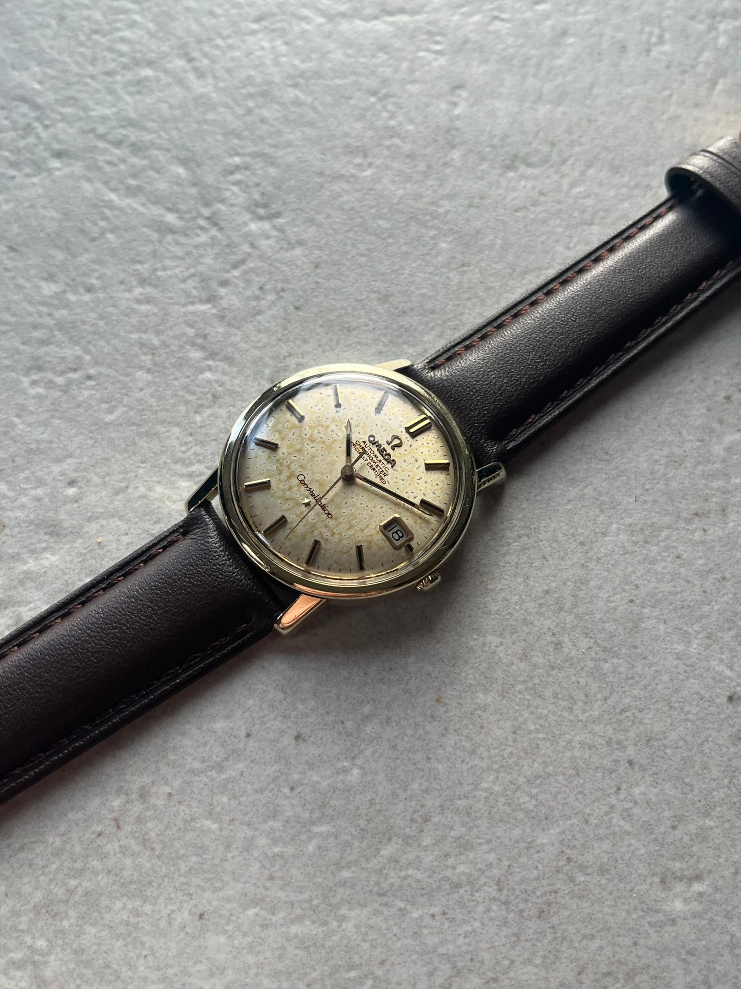 Omega Constellation Chronometer Date 168.010