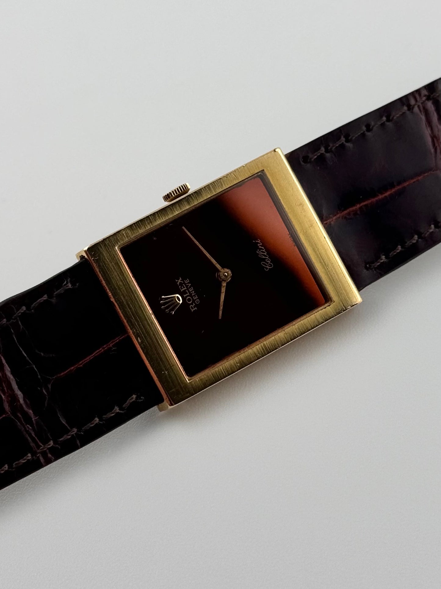 Rolex Cellini Manual Wind - Ultra Rare Mirror Dial - 18ct - 4014