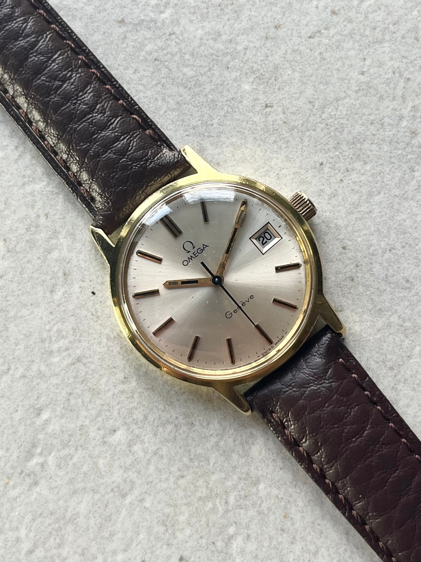 Omega Geneve Manual Date 136.0098