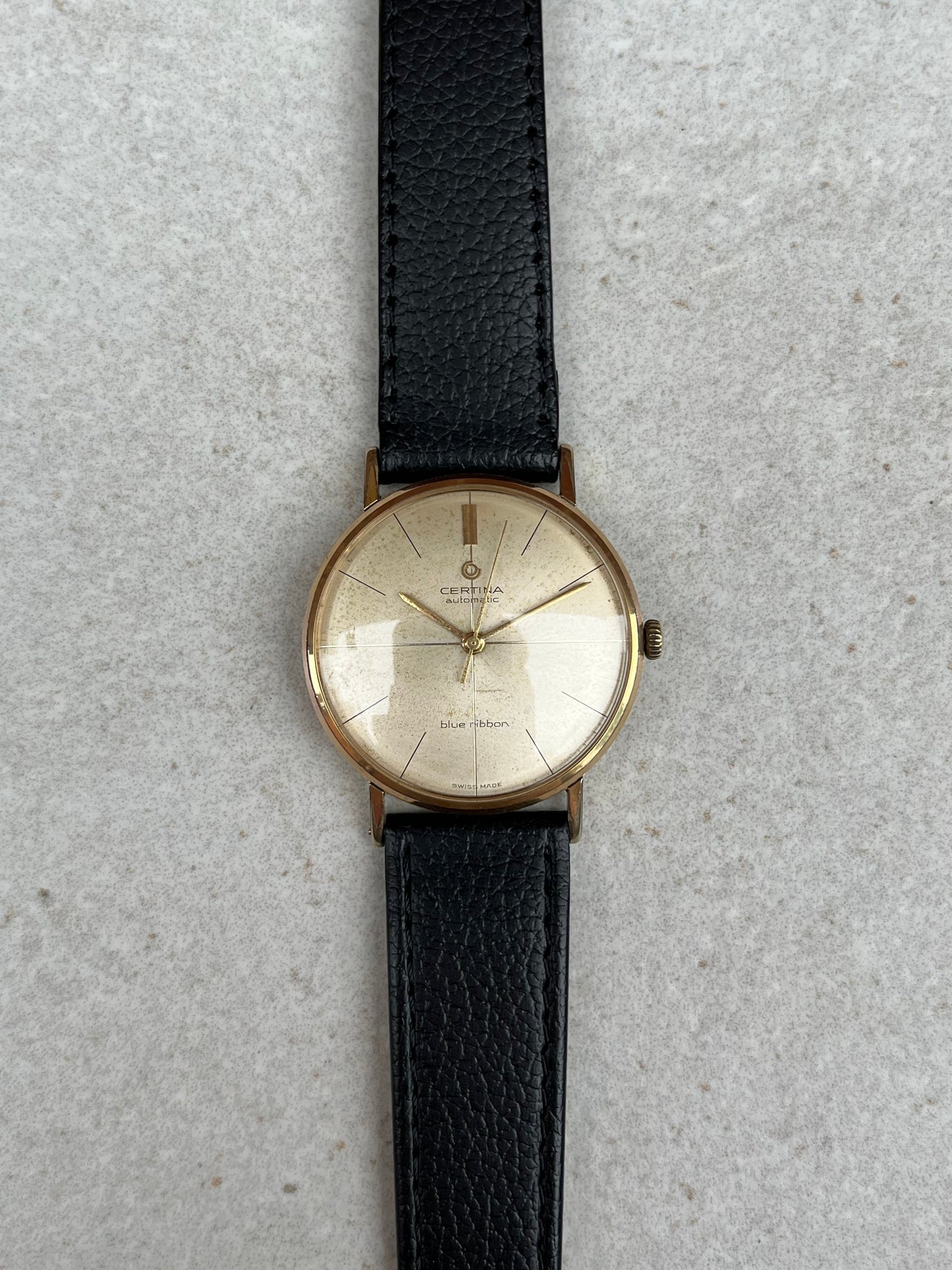 Certina Blue Ribbon Automatic Crosshair Dial