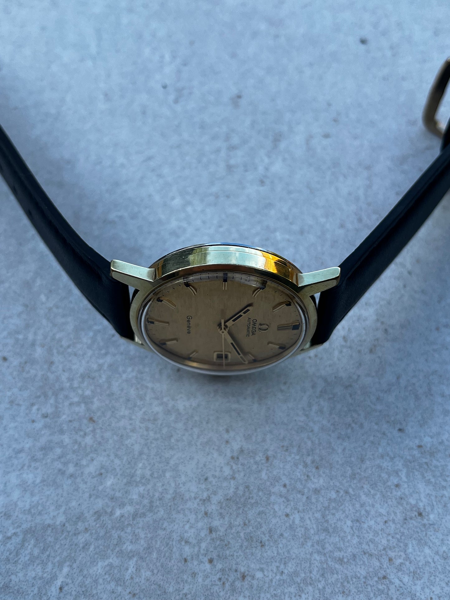 Omega Geneve Automatic Shantung Dial 166.070