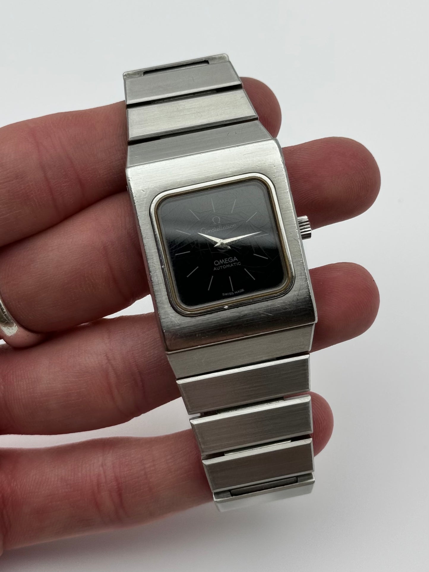 Omega Constellation Bucaneer Automatic - Original Bracelet - 555.0012 - Spiderweb Dial