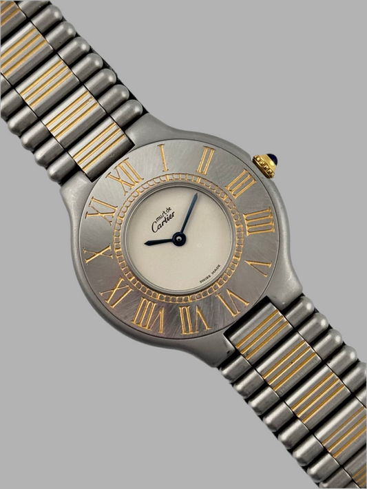 Must De Cartier 21 Quartz - Unisex - Near Mint