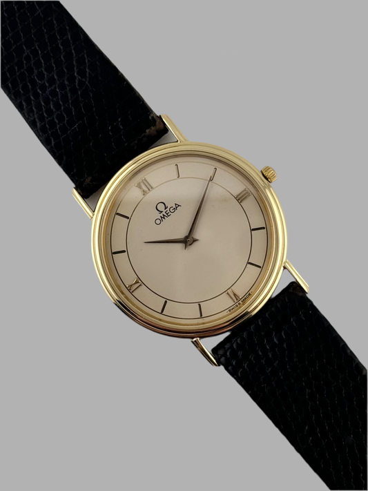 Omega De Ville Clasique Ultrathin Quartz 18ct Yellow Gold -  195.784