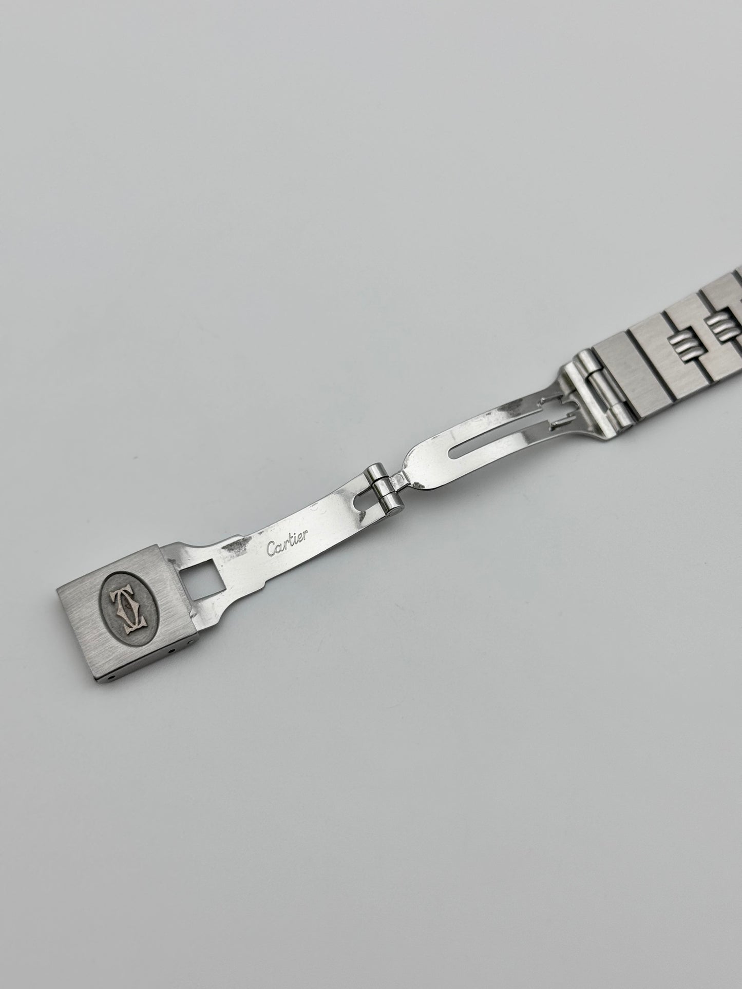 Cartier Santos Octagon Automatic Date 2965 - Special edition Godron Bracelet