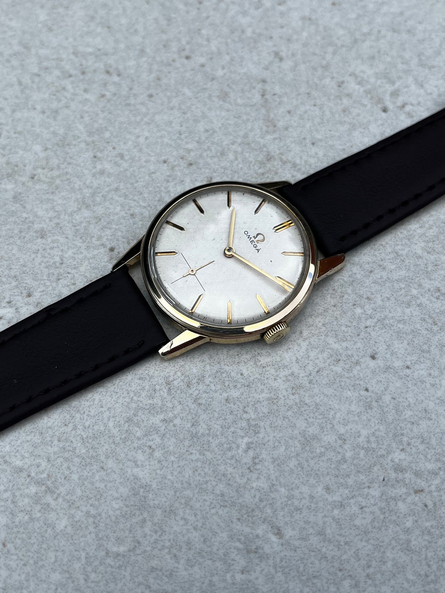 Omega Manual Wind Small Seconds Linen Dial 121.001