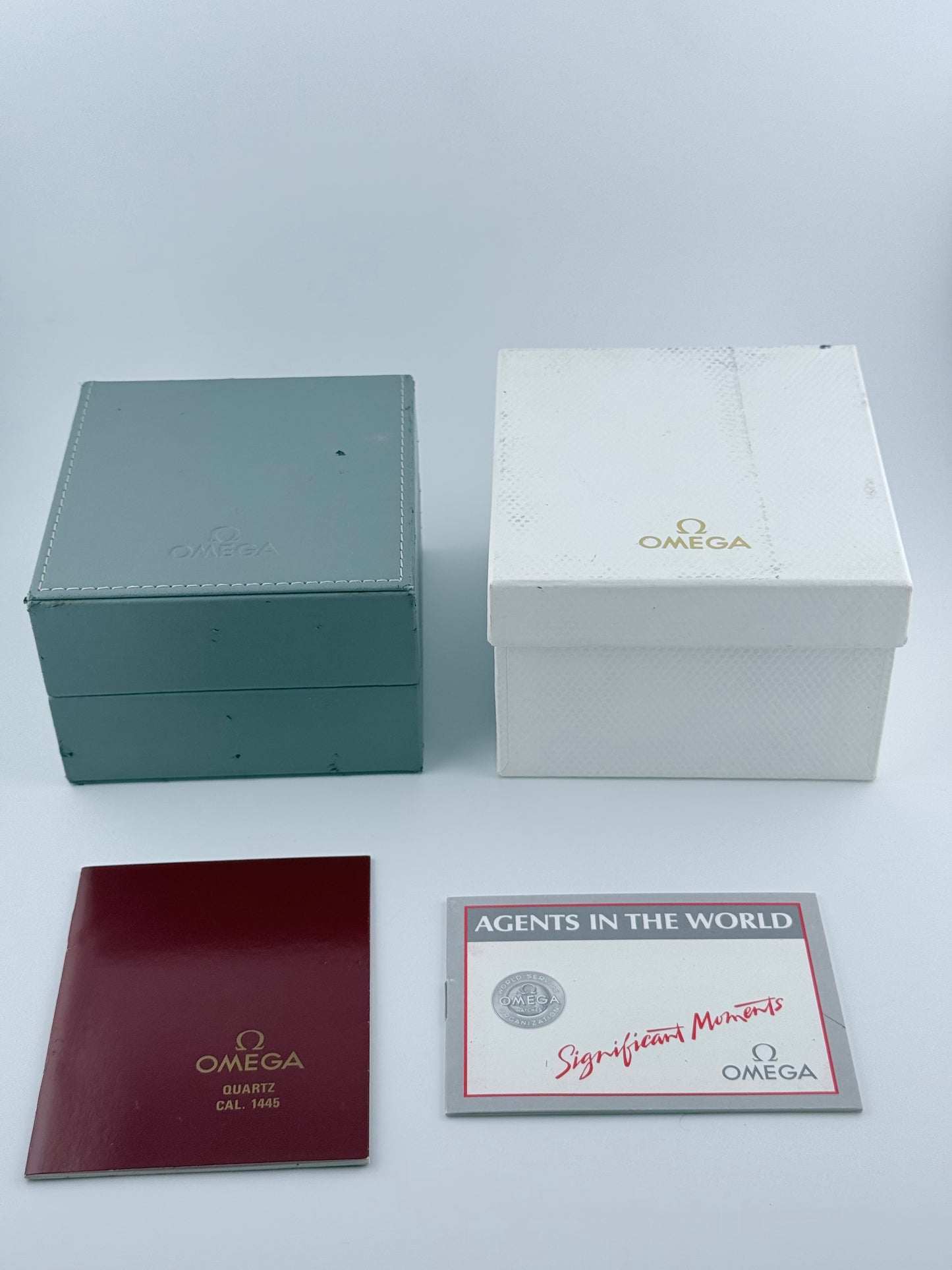 Omega Constellation Quartz Day Date 396.1070 - Original Box & Receipt