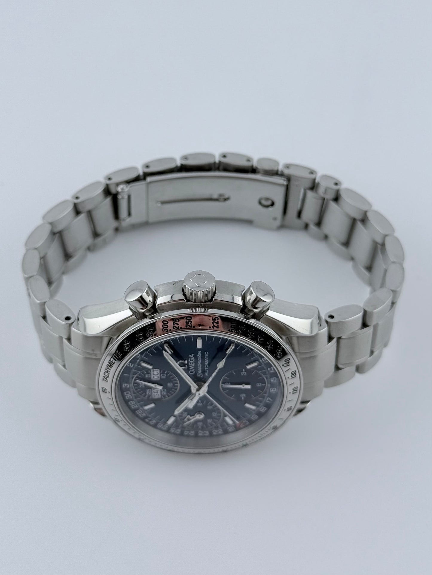 Omega Speedmaster Automatic Chronograph Triple Calendar - 175.0084 - Box and Papers