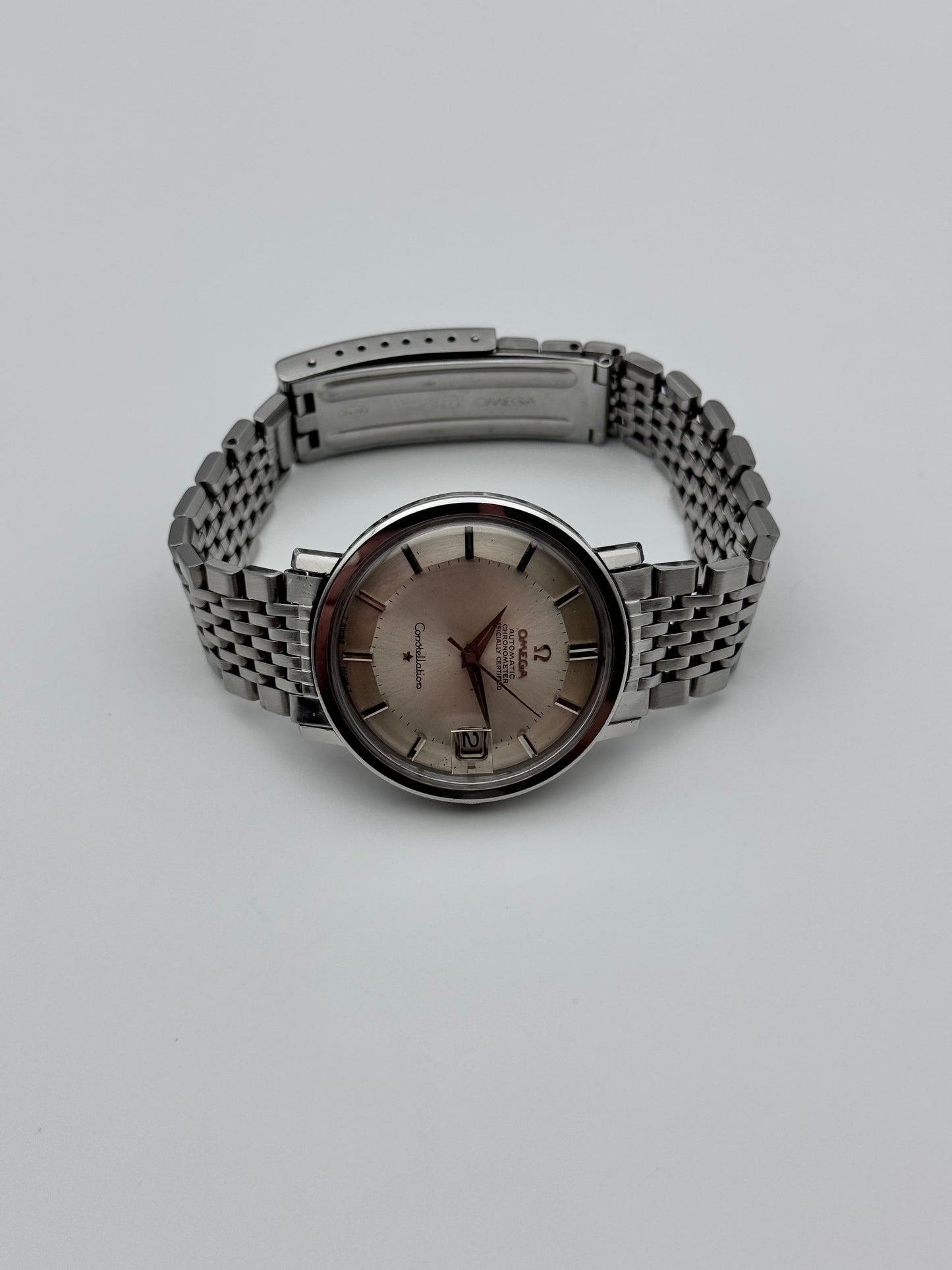 Omega Constellation Pie Pan Chronometer Automatic Date  - 168.004 Original Bracelet