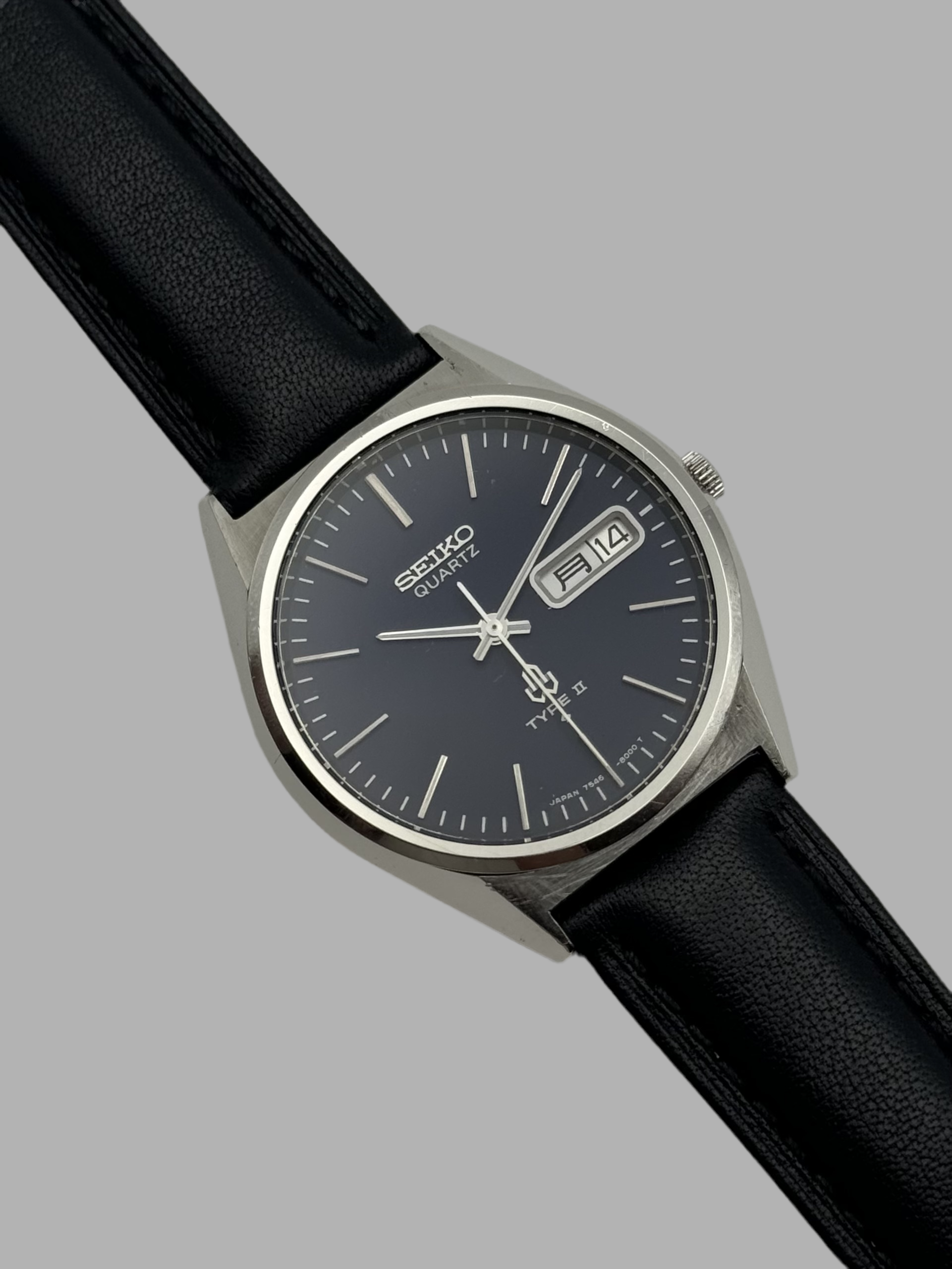 Seiko Type II Quartz JDM 7546-8000 – The Wrist Watcher Seiko Type II Quartz JDM 7546-8000 – The Wrist Watcher