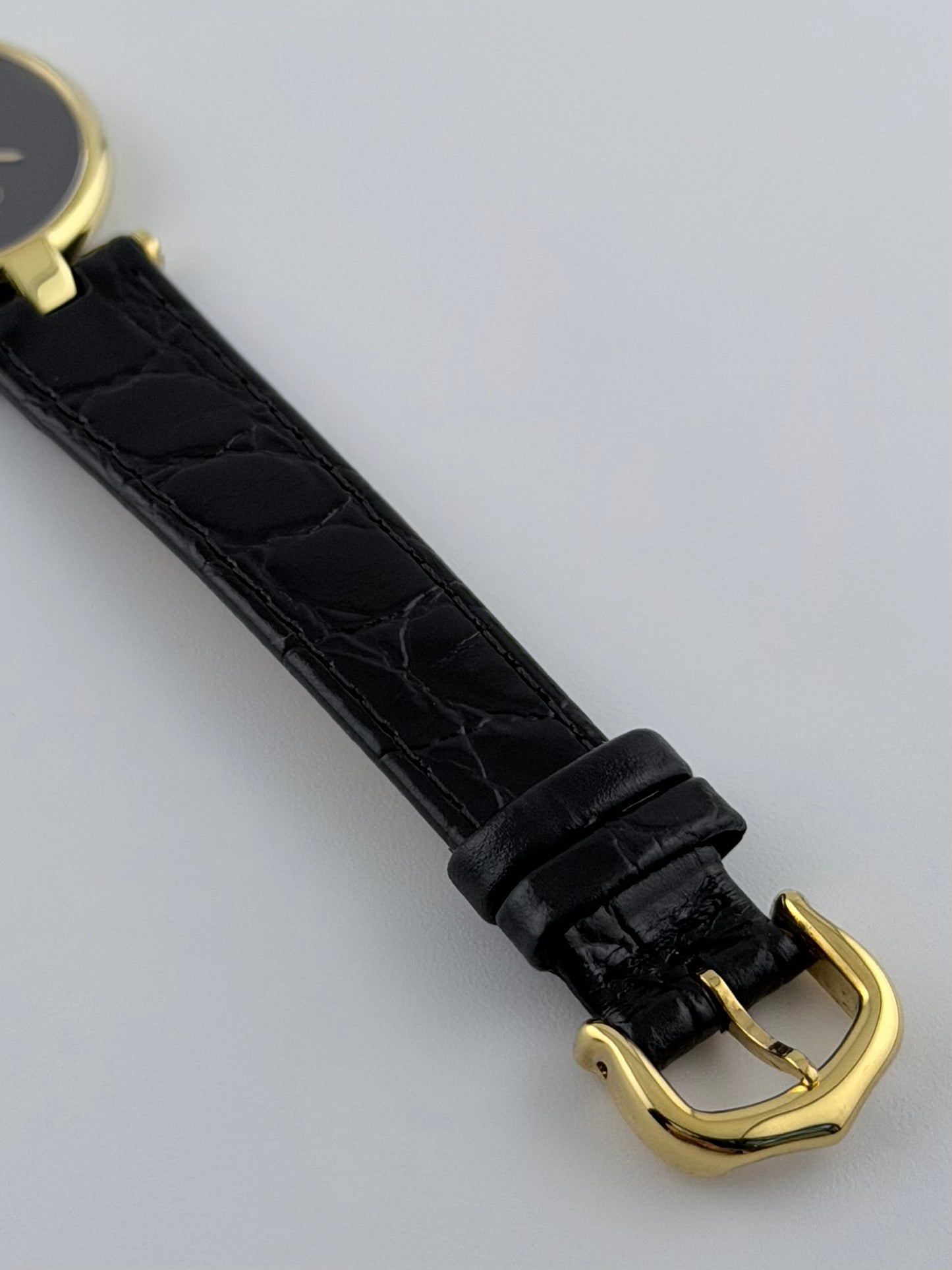 Cartier Must de Vendome Quartz - 18 - Onyx Dial - Ladies