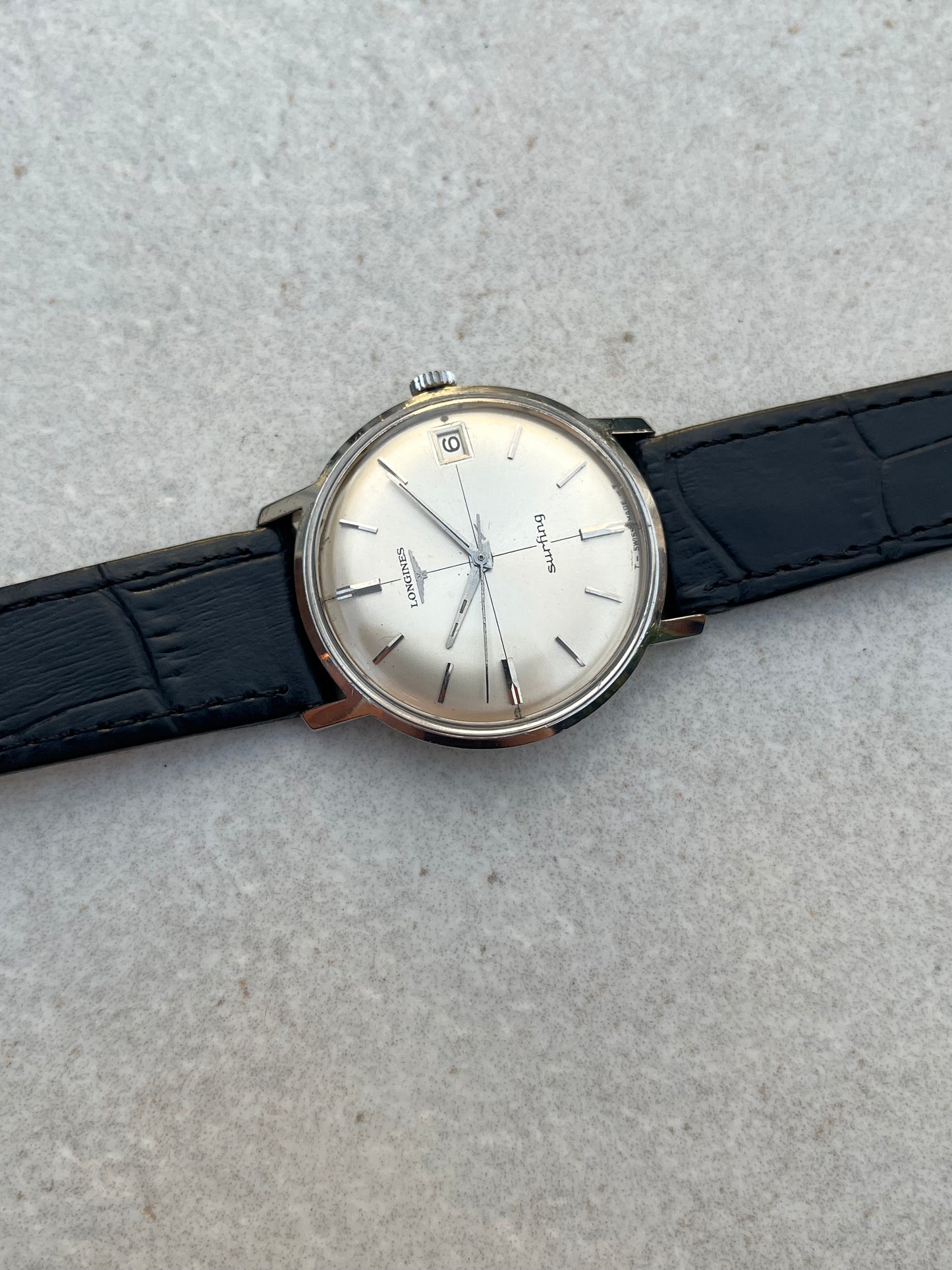 Longines Surifing Manual Wind Date 7625-1