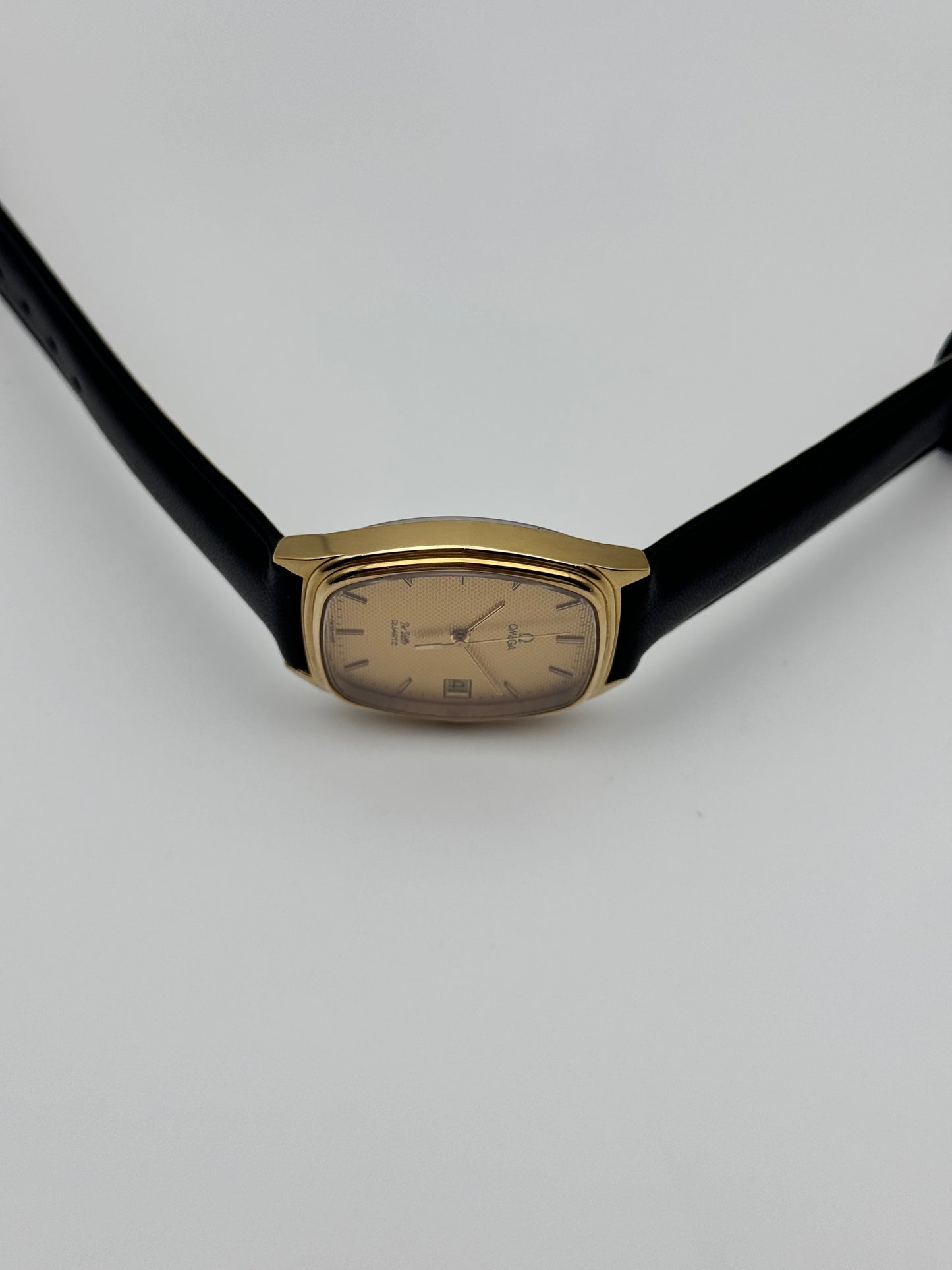 Omega DeVille Quartz Date - Textured Dial - 192.0046