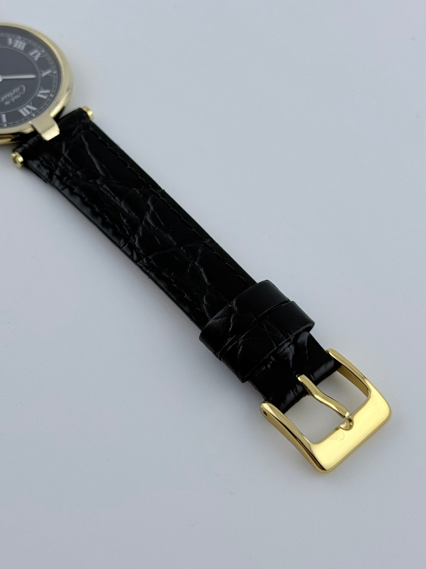 Cartier Must De Vendome Quartz - 17 - Black Dial