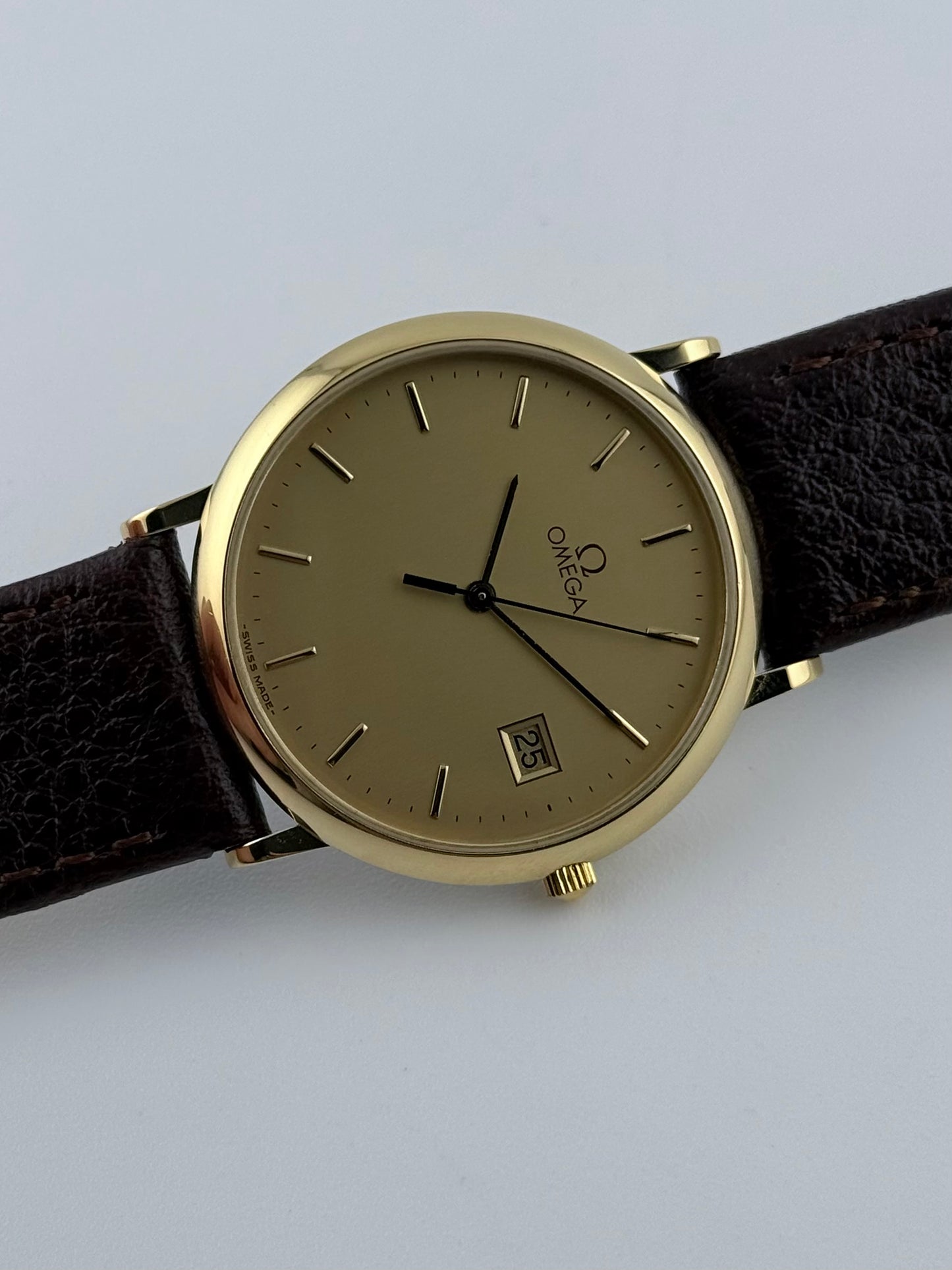 Omega De Ville Quartz Date - 196.0312.1