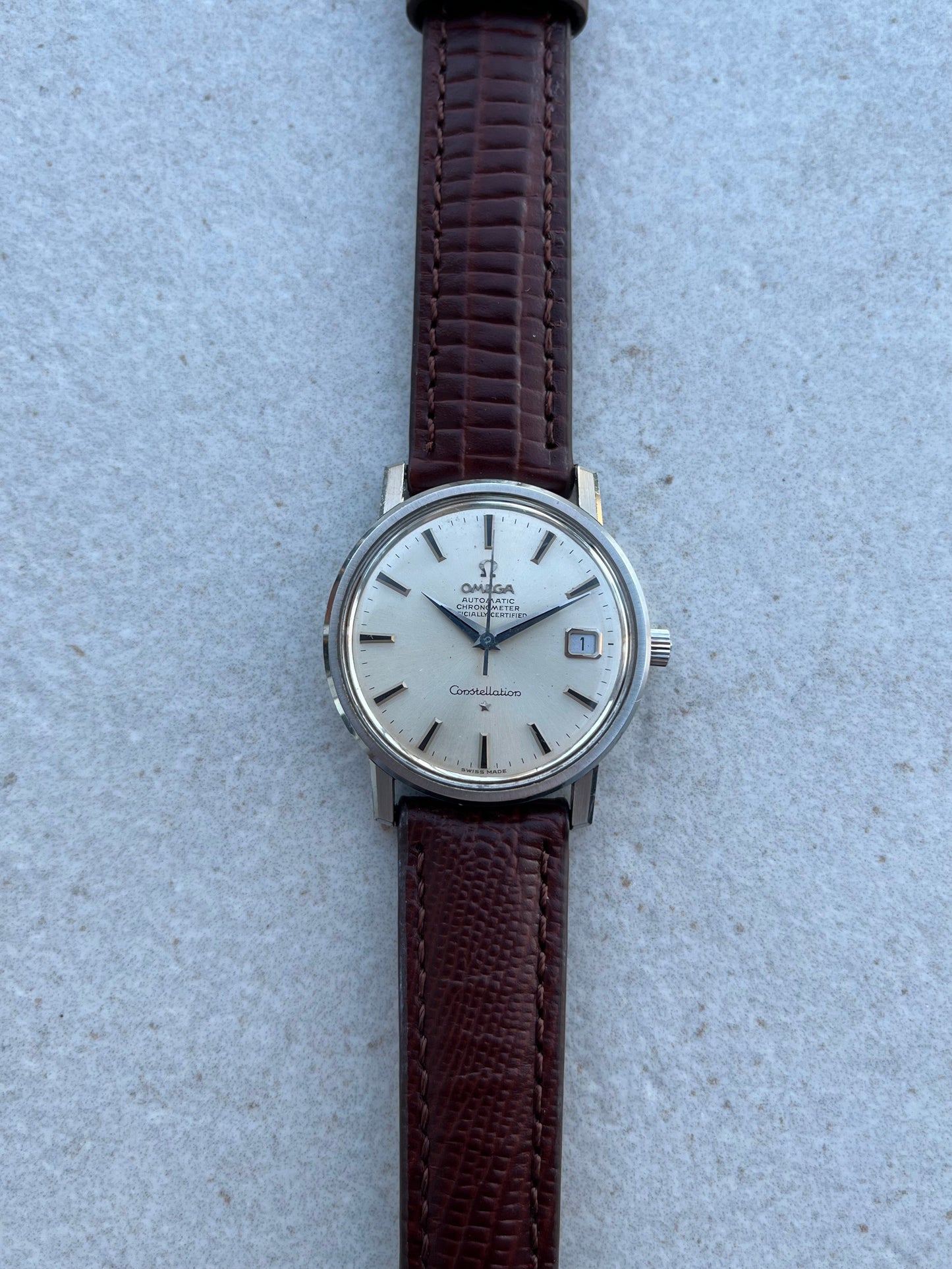 Omega Constellation Chronometer Date 168.018