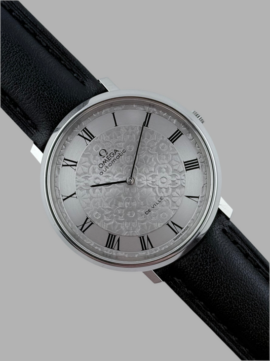 Omega De Ville Automatic 155.0019 - Rare Floral Dial
