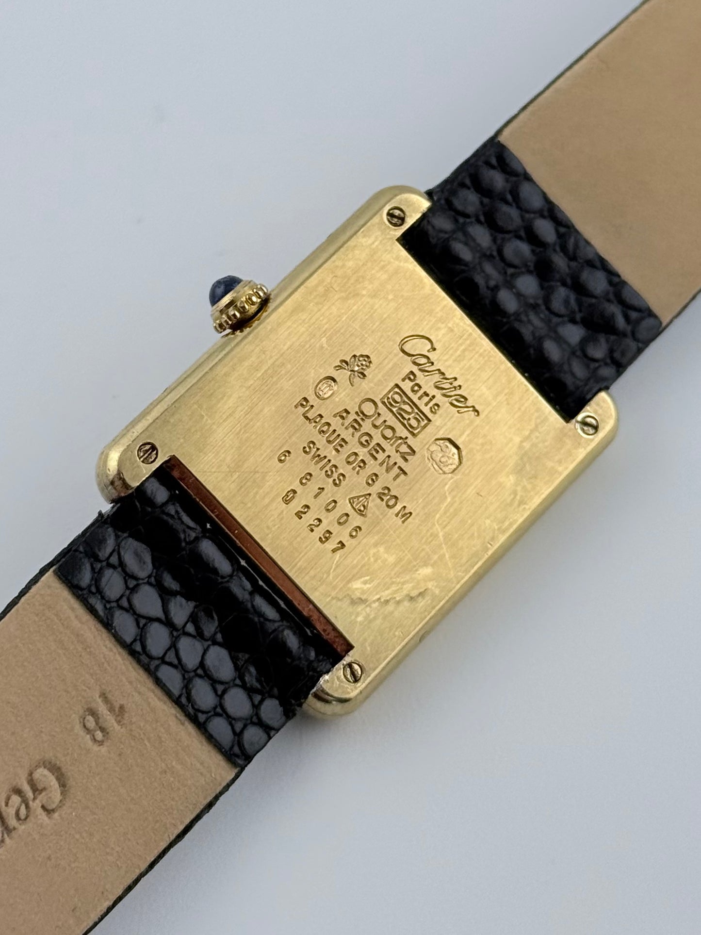 Cartier Must De Tank Quartz - Rare Slate Dial