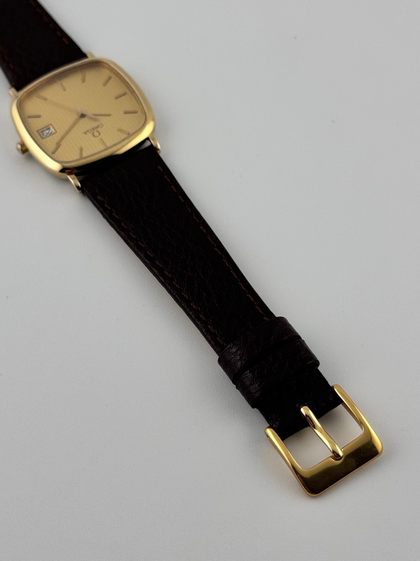 Omega De Ville Tank Quartz 196.0317.1 - Tapestry Dial