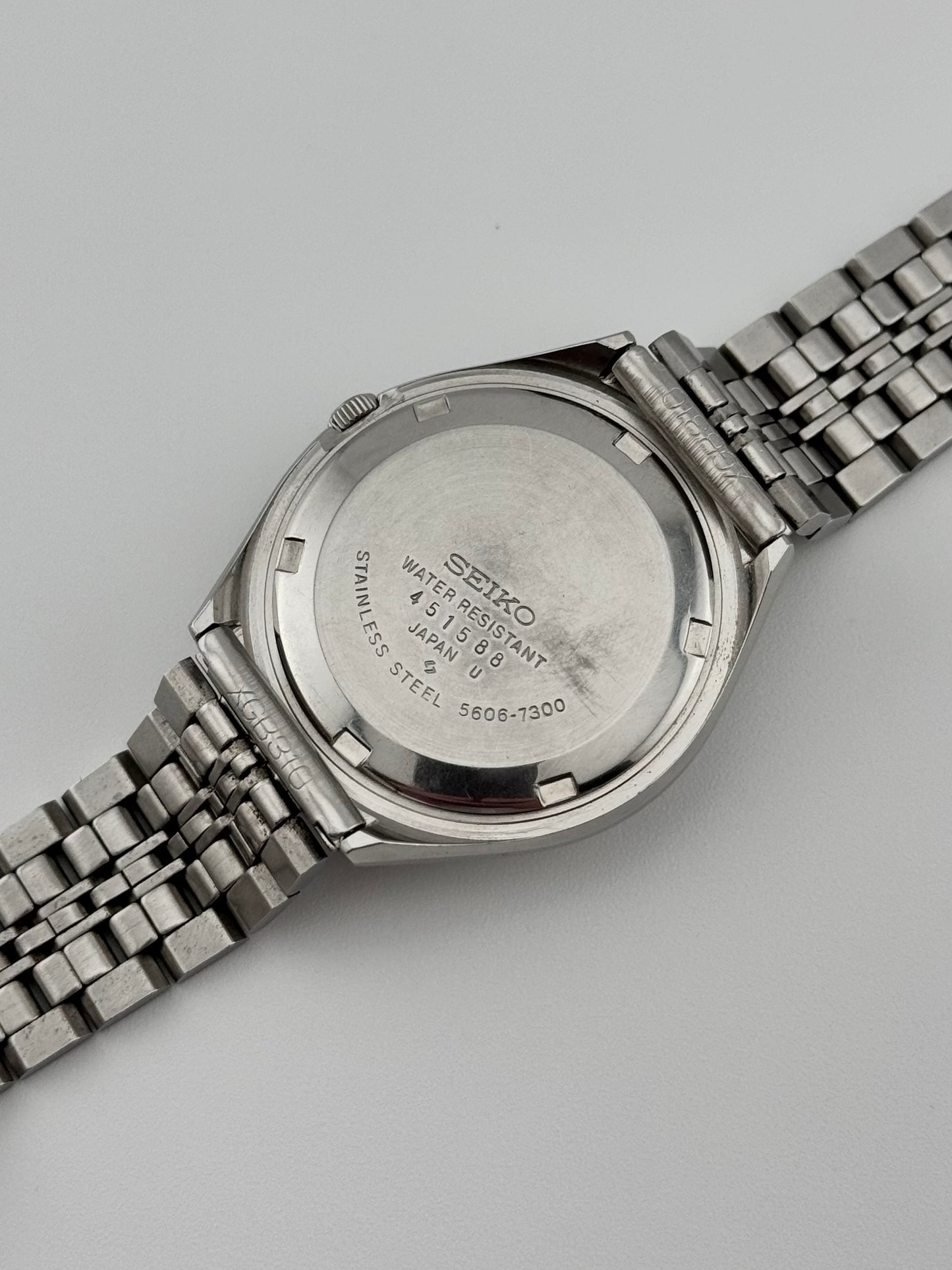 Seiko Lord Matic JDM Japanese Day-Date - Ultra Rare - 5606-7300 - Faceted Crystal