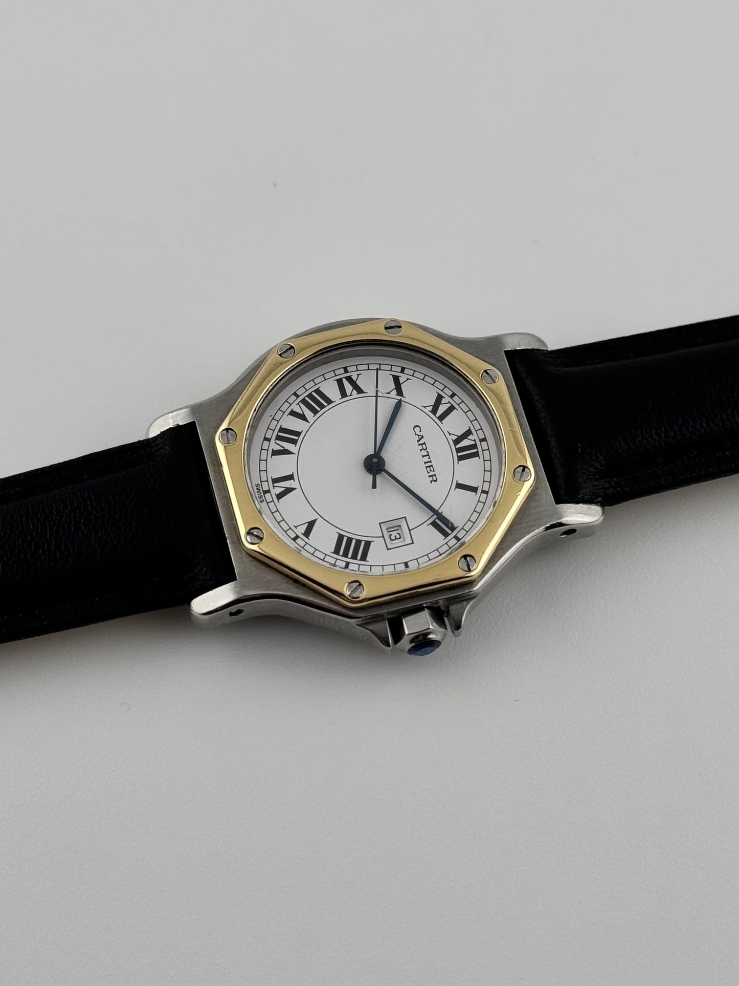 Cartier Santos Octagon Automatic Date - 2966