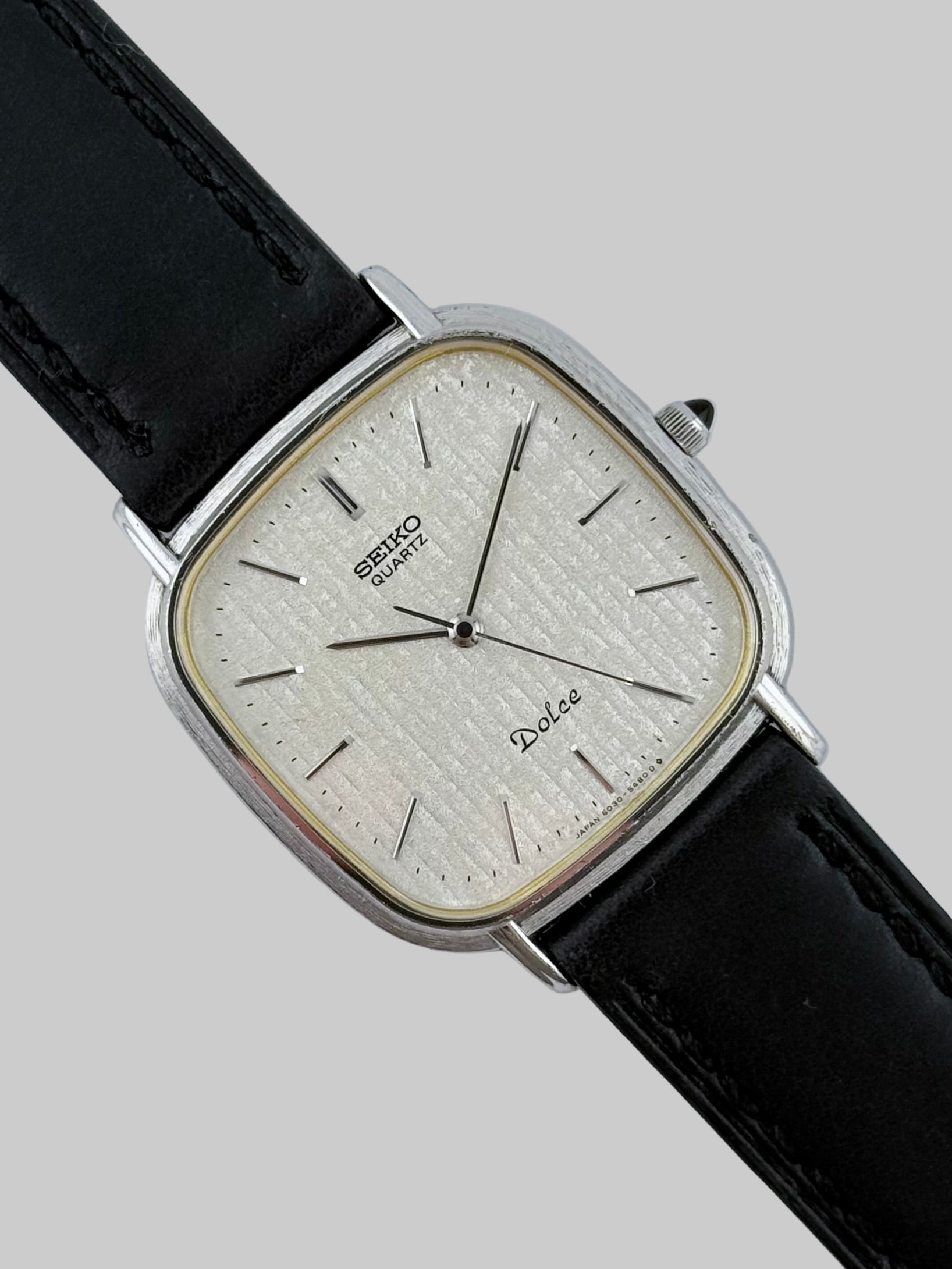 Seiko Dolce Quartz Dress Watch - Rare Dial - 6030-5420 – The Wrist