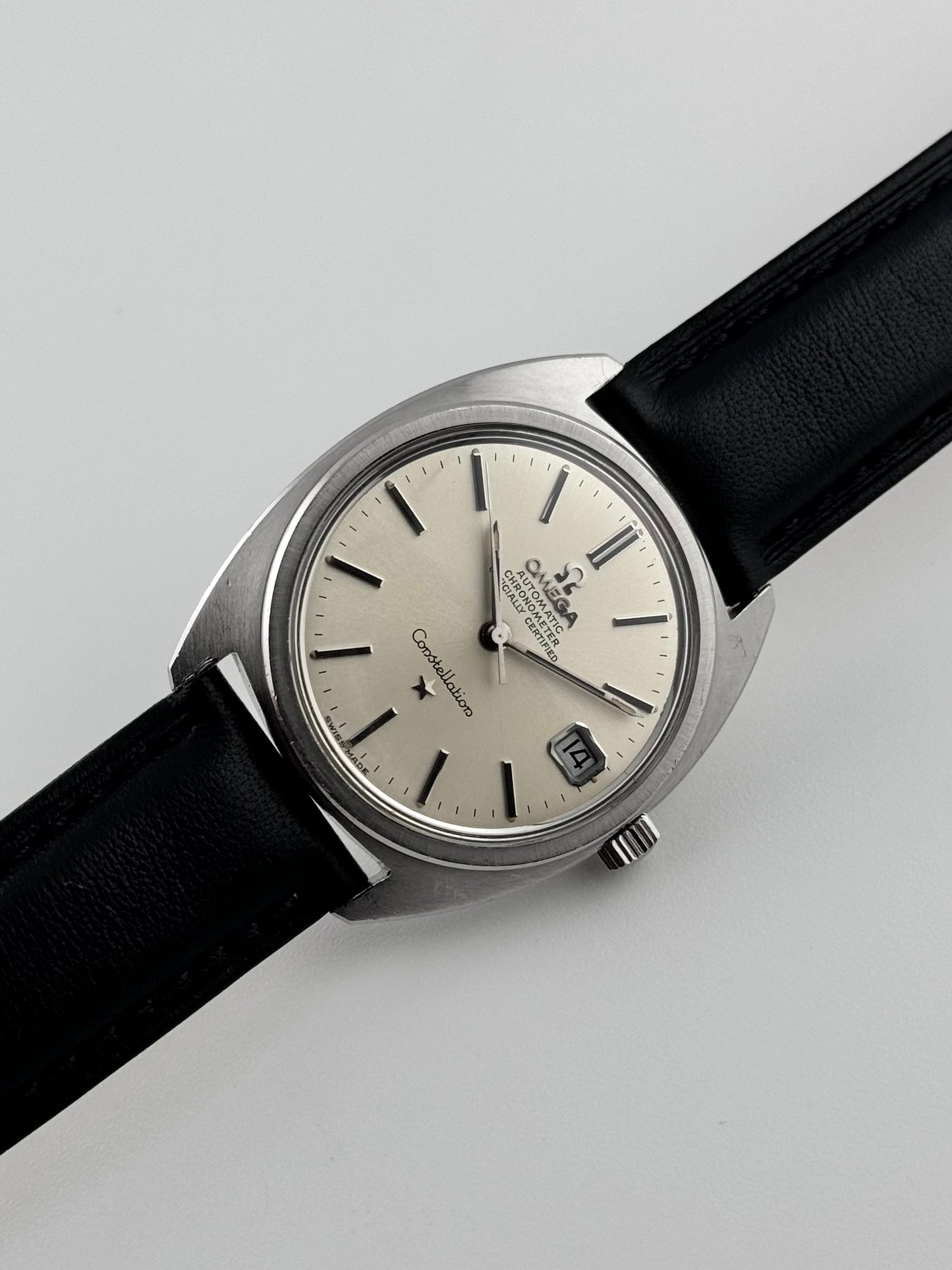 Omega Constellation Chronometer Automatic Date 168.017 Full Box and Papers