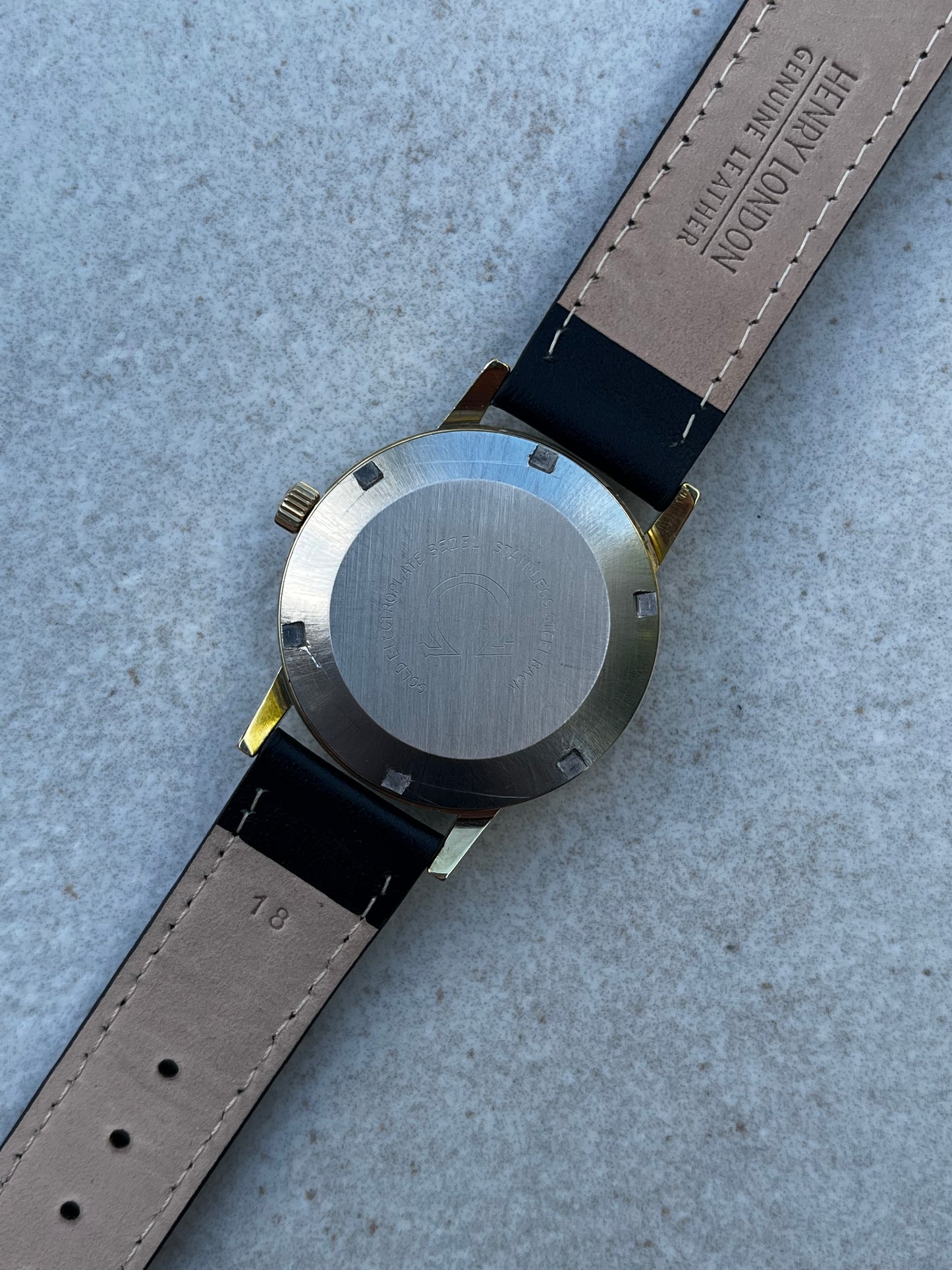 Omega Geneve Automatic Shantung Dial 166.070