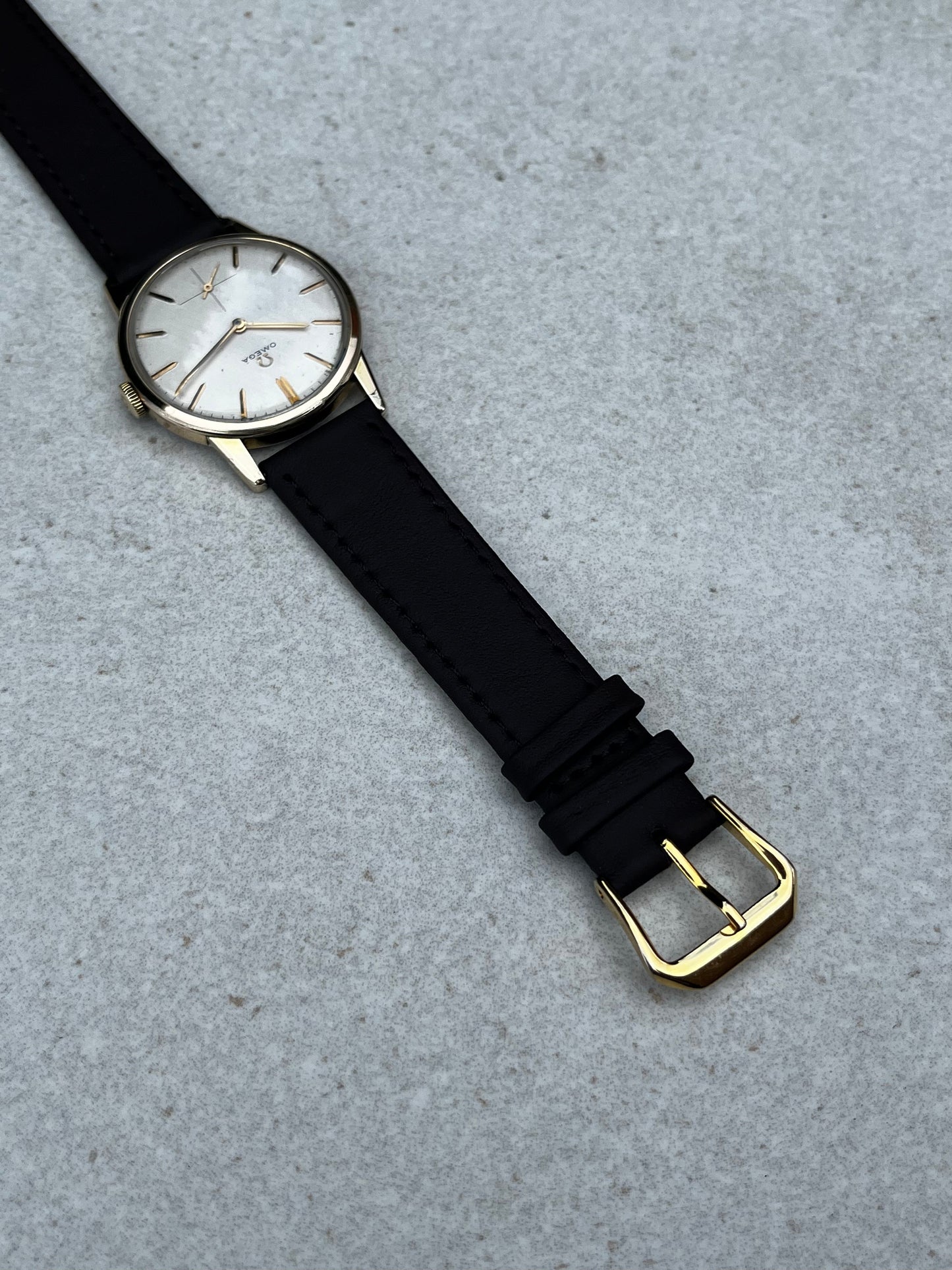Omega Manual Wind Small Seconds Linen Dial 121.001