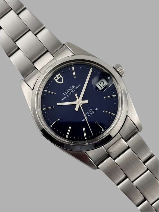 Tudor Prince Oysterdate Automatic Rare Blue Dial - 74000