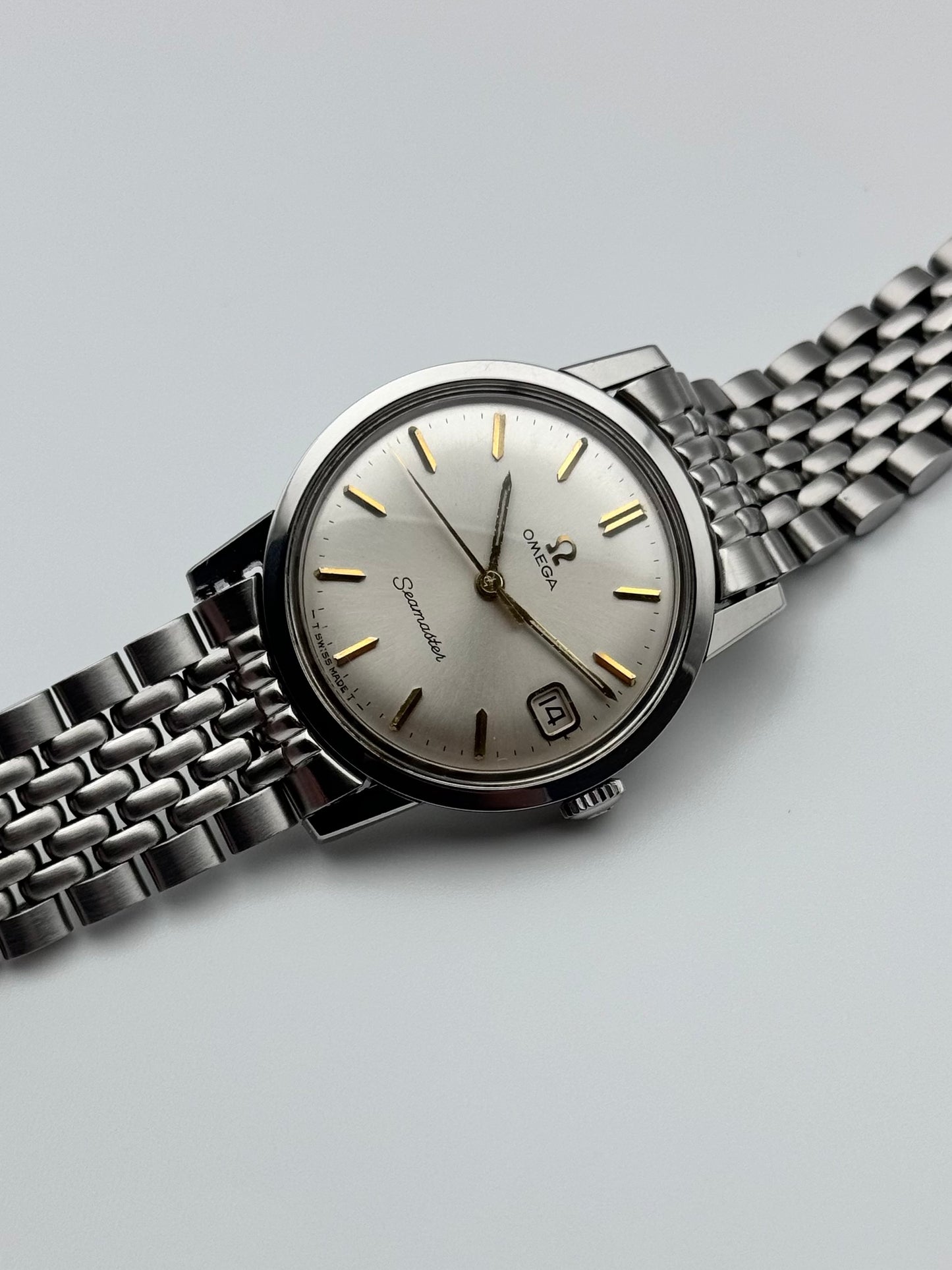 Omega Seamaster Manual Wind 136.005 - Beads of Rice bracelet