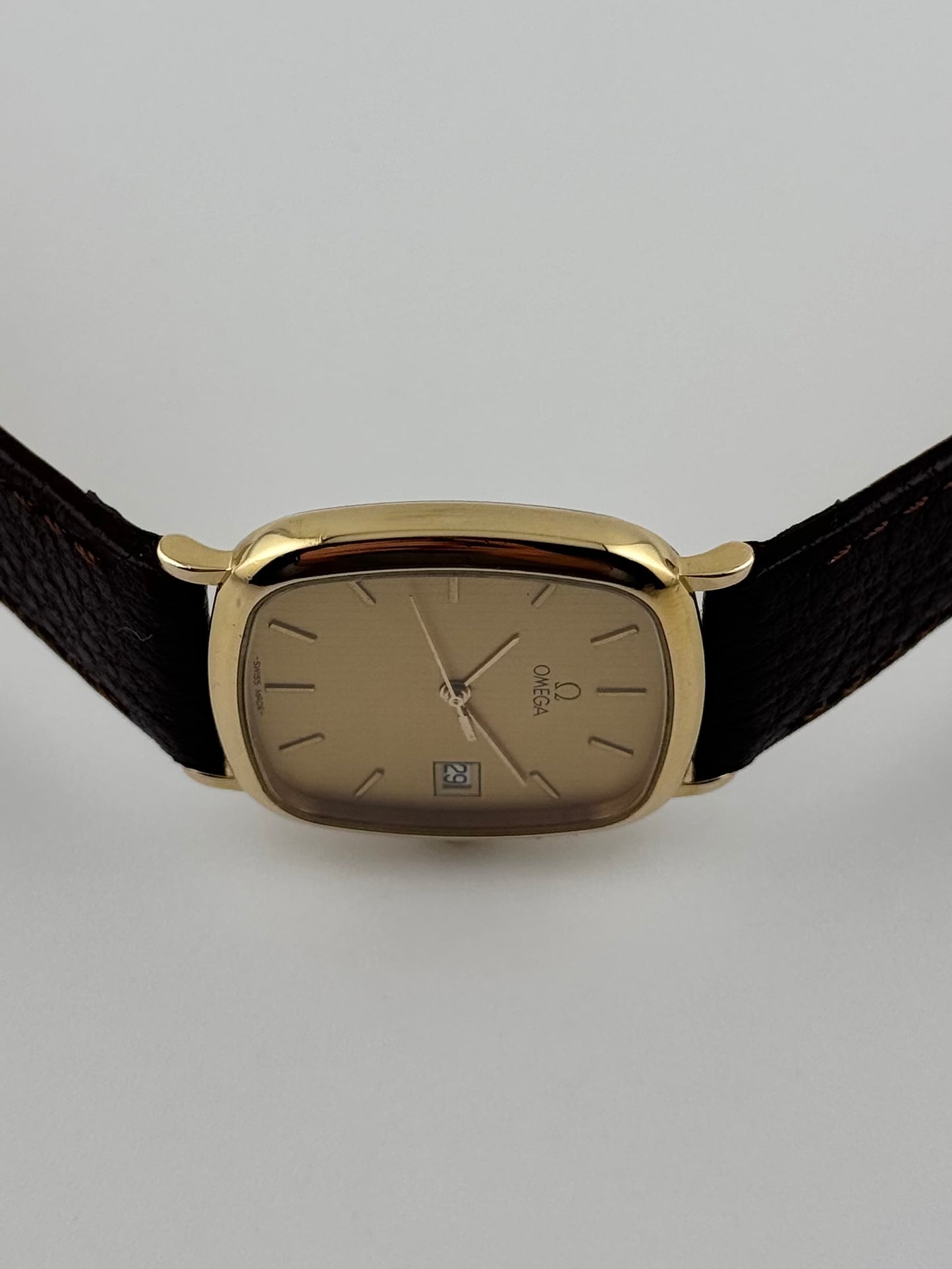 Omega De Ville Tank Quartz 196.0317.1 - Tapestry Dial