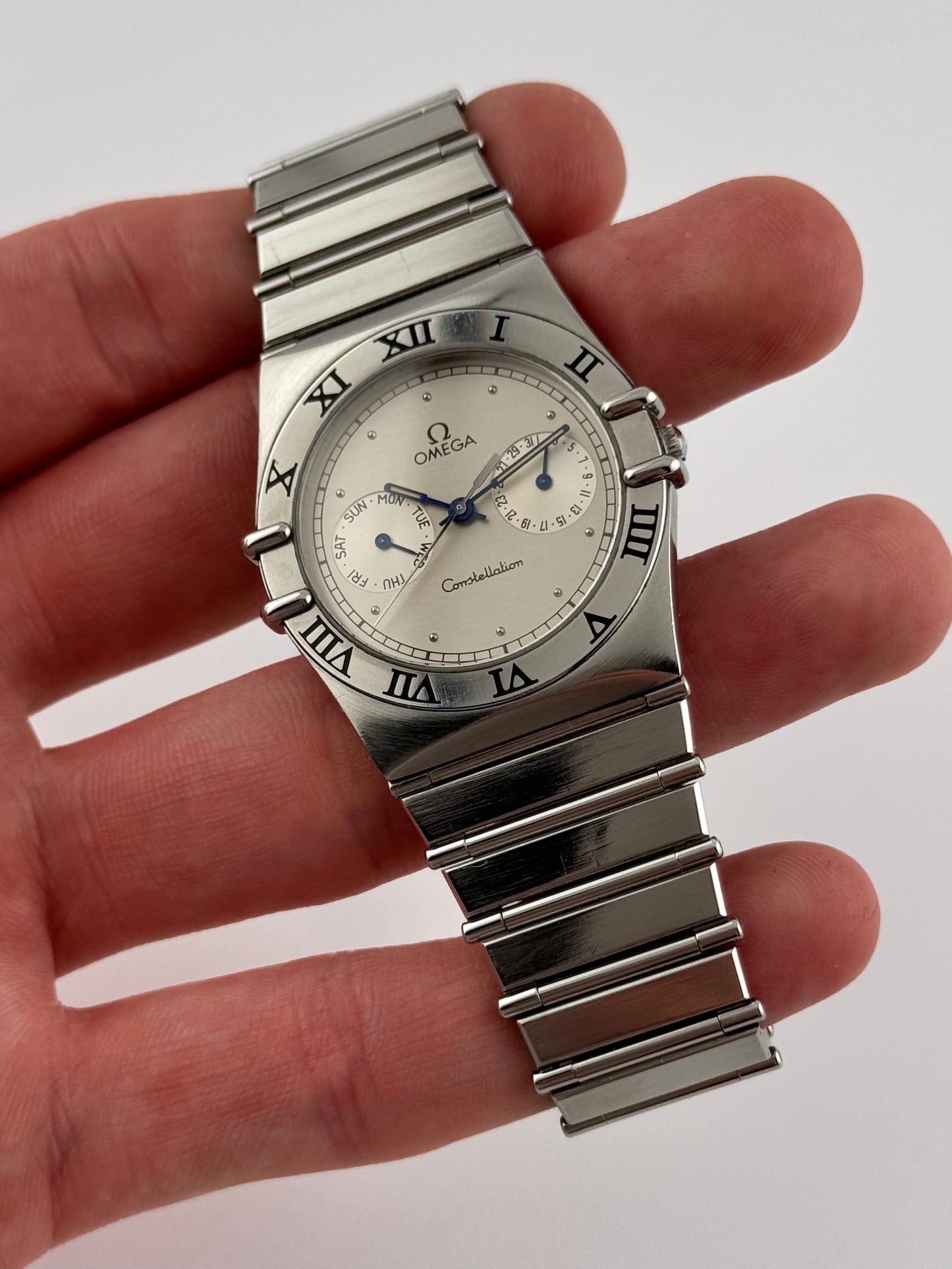 Omega Constellation Quartz Day Date 396.1070