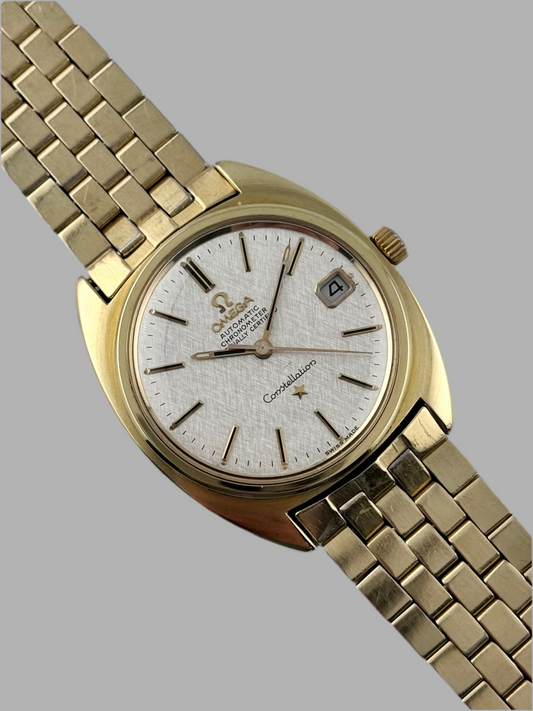Omega Constellation Chronometer Automatic Date 168.017 - Box and Papers