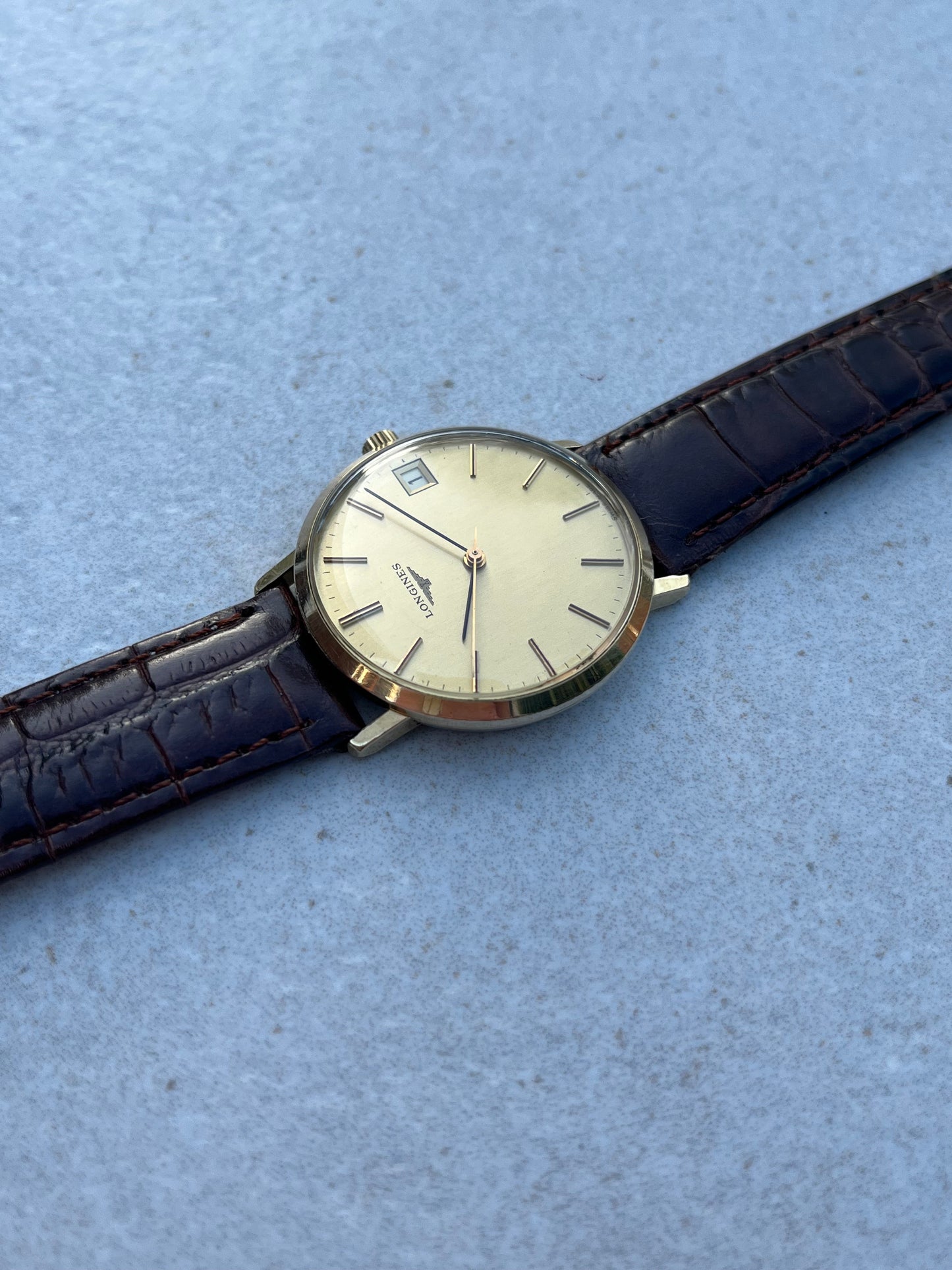 Longines Manual Wind Date 1970s