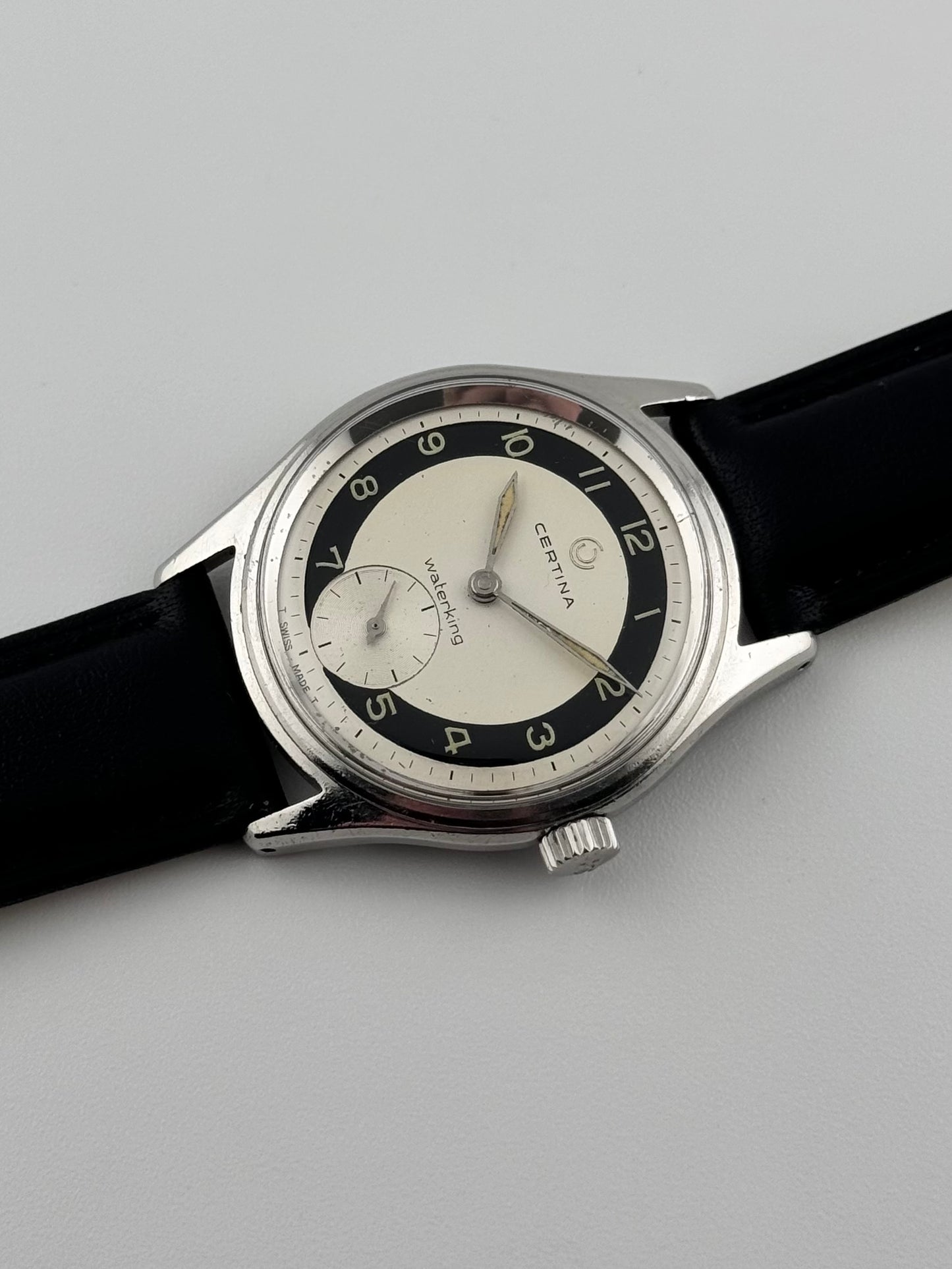 Certina Waterking Manual Wind - Tuxedo Dial - 7001 181