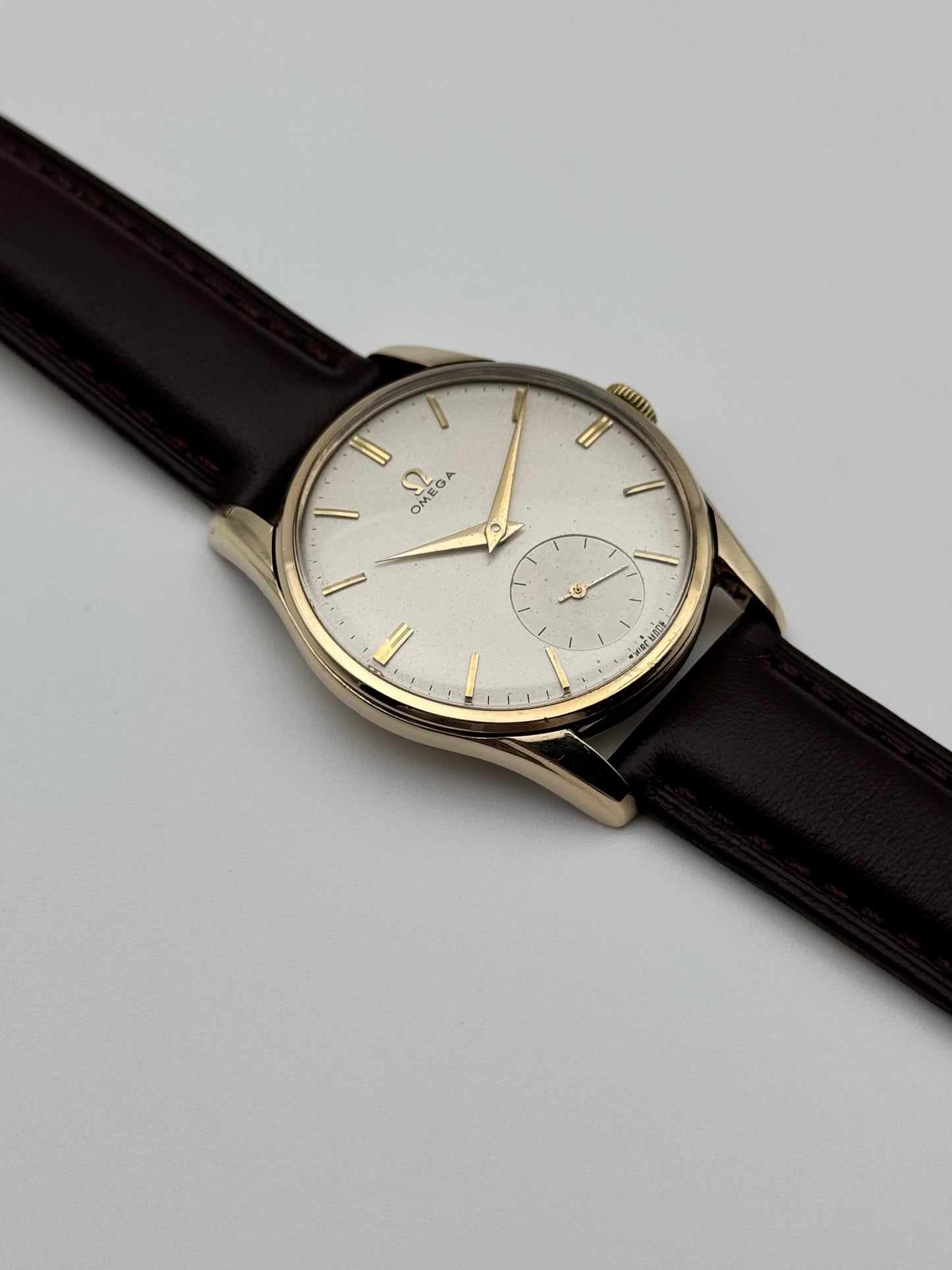 Omega Sub Seconds Manual Wind 9ct Solid Gold - 79470